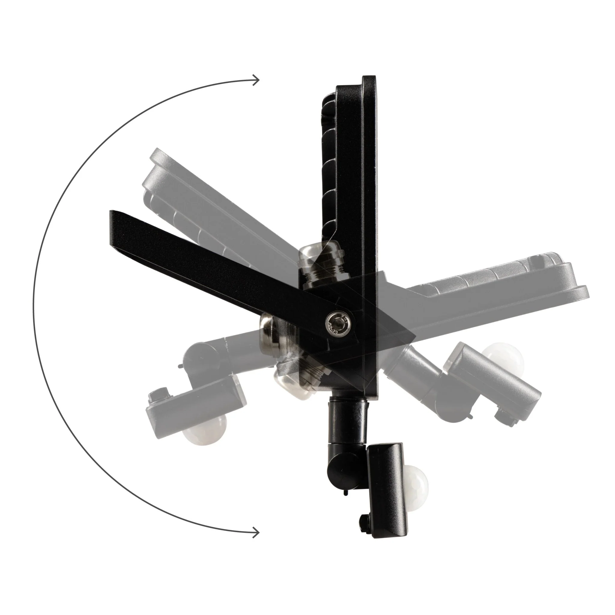 LED's Light Schijnwerper met Bewegingssensor 3600 - Waterdicht & Kantelbaar - 30W - Image 9