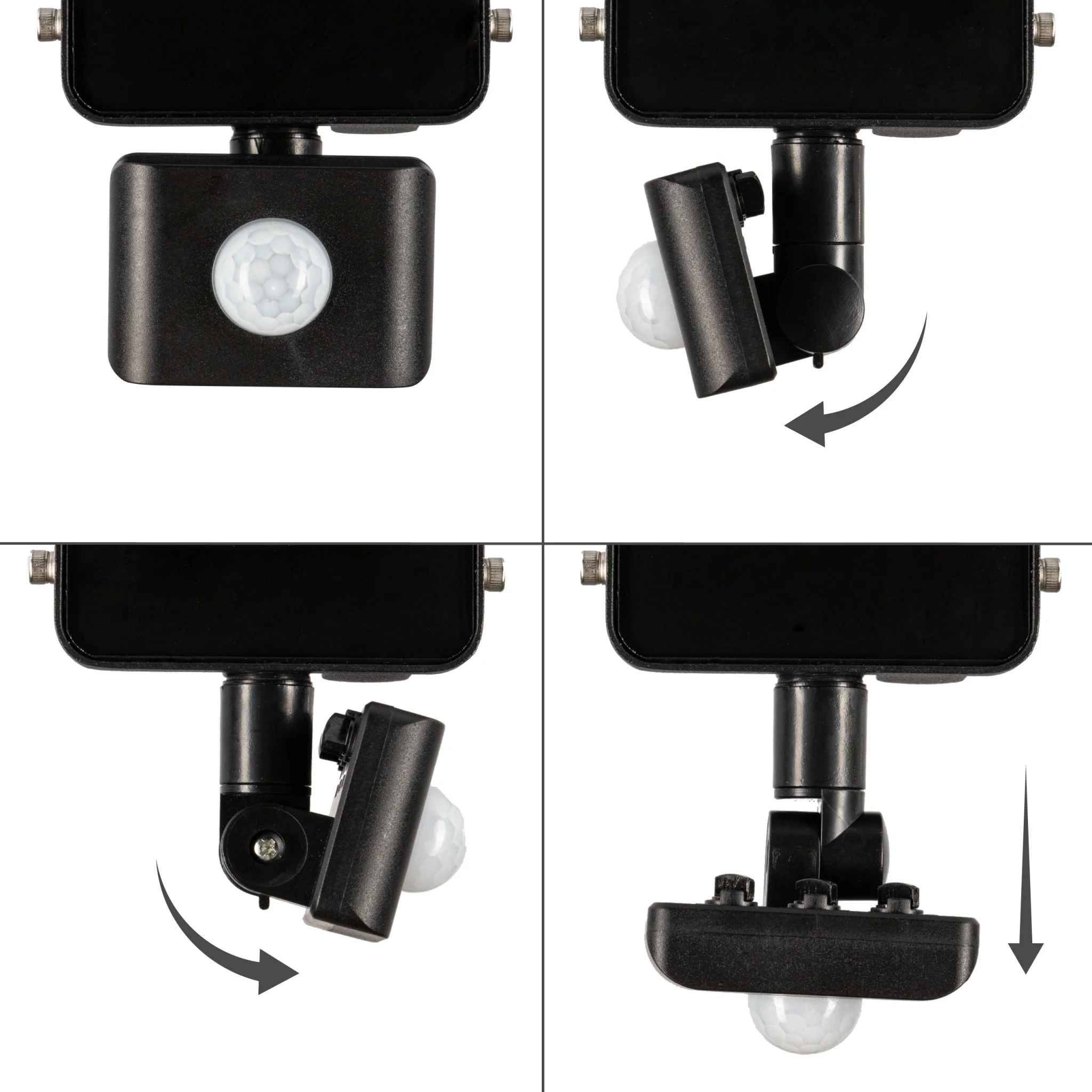 LED's Light Schijnwerper met Bewegingssensor 6000 - Waterdicht & Kantelbaar - 50W - Image 2