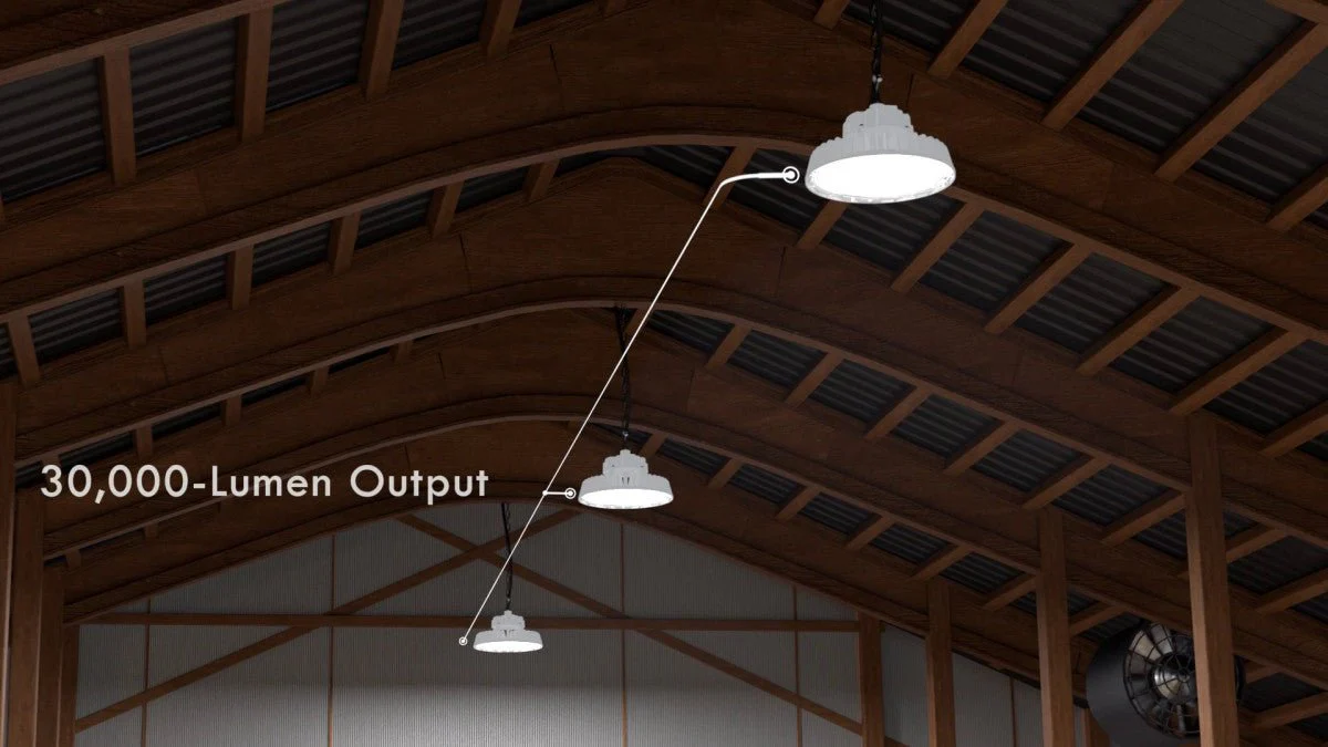 LED's Light pro High Bay - 200W 30000lm powerselect dimbaar CCT 3000K/4000K/5000K - Lumileds LED - Sosen Driver - Image 9