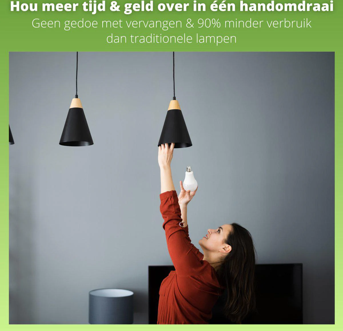 Ultra LED Lamp E27 - Energielabel A - Helder glas - 2.2W is gelijk aan 40W - Image 4