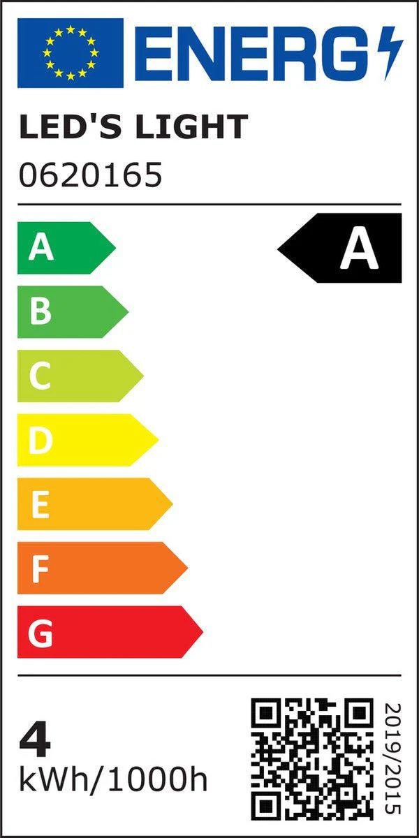 Ultra LED Filament lamp E27 - Energielabel A - Transparant - 3.8W = 60W - Image 7