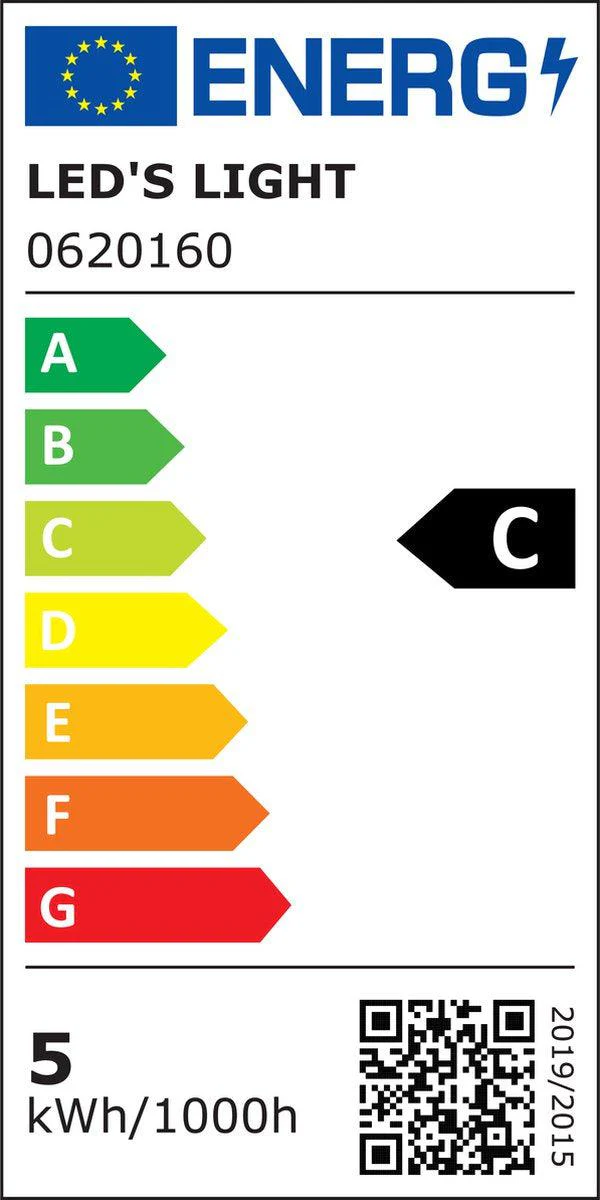 E27 LED Lamp - 4W vervangt 60W - 3000K warm wit - 1 lamp - Image 7