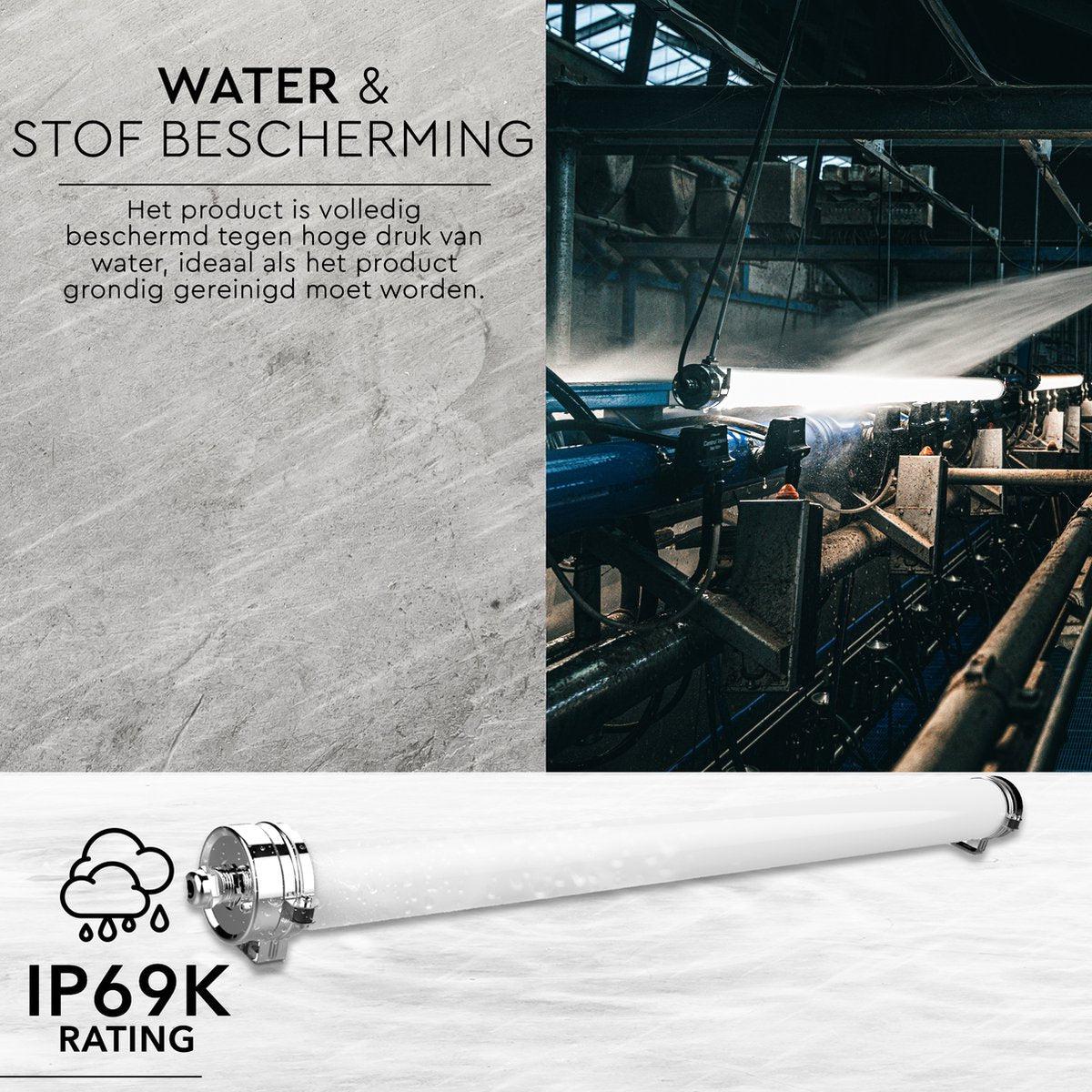 FarmPro LED TL armatuur 150 cm  - Agrarische LED TL verlichting  - Ammoniak- en waterbestendig  - IP69K - Image 16