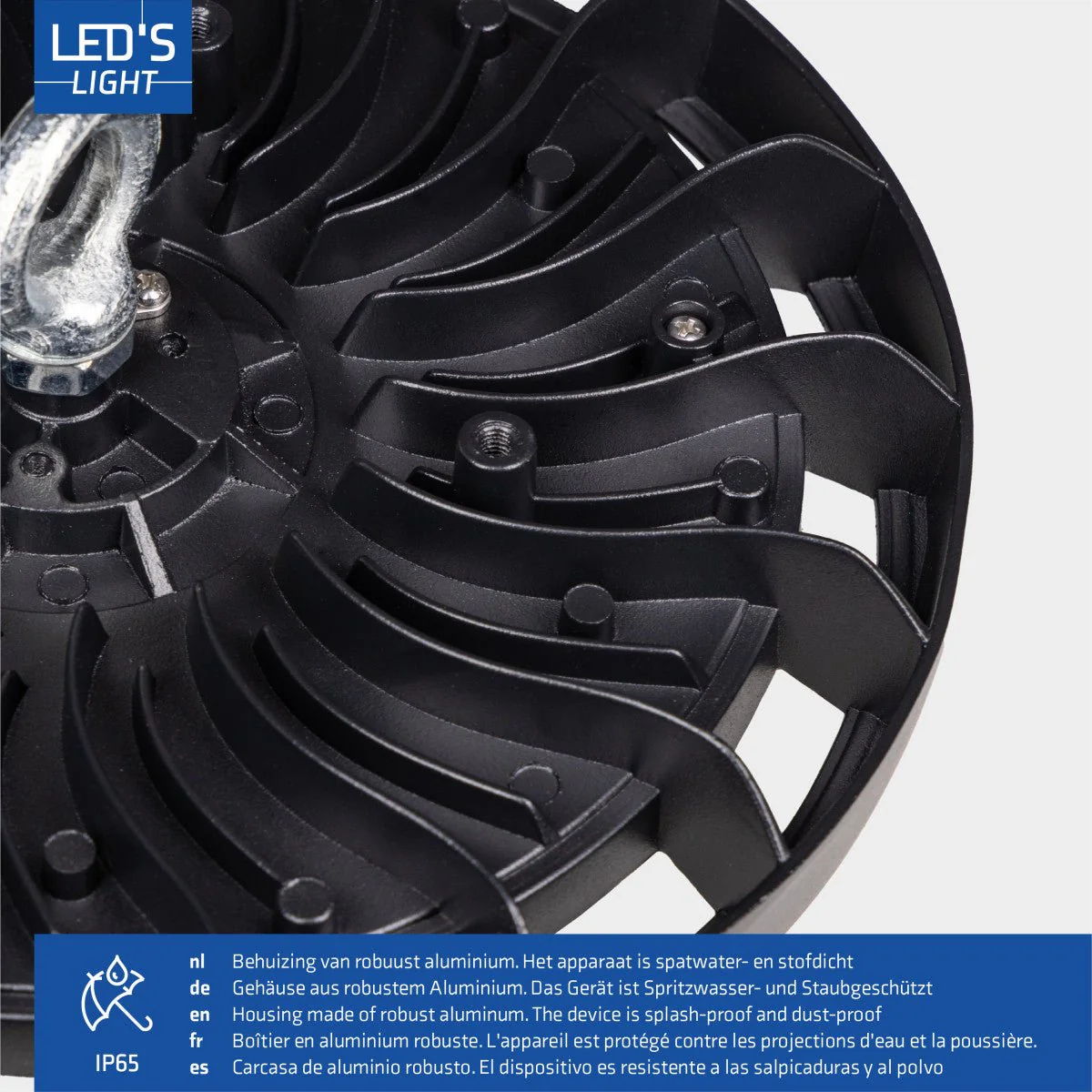 LED's Light High Bay - 100W 11000lm 3000K/4000K/6000K CCT Powerselect - Image 3