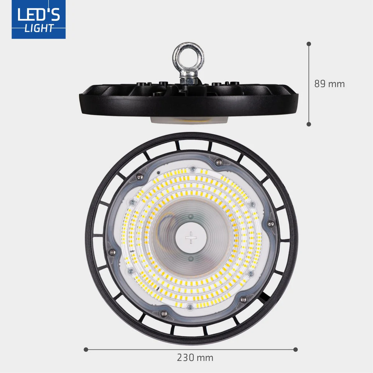 LED's Light High Bay - 100W 11000lm 3000K/4000K/6000K CCT Powerselect - Image 5