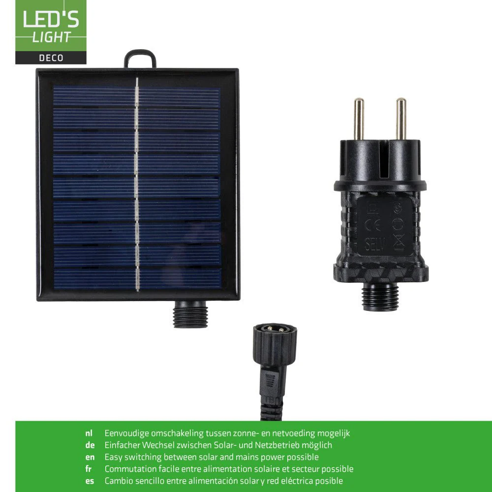 LED's Light Deco Hybride buiten-slingerlicht  - 35lm 1800K - IP44 - 6,5 meter lang - Image 6