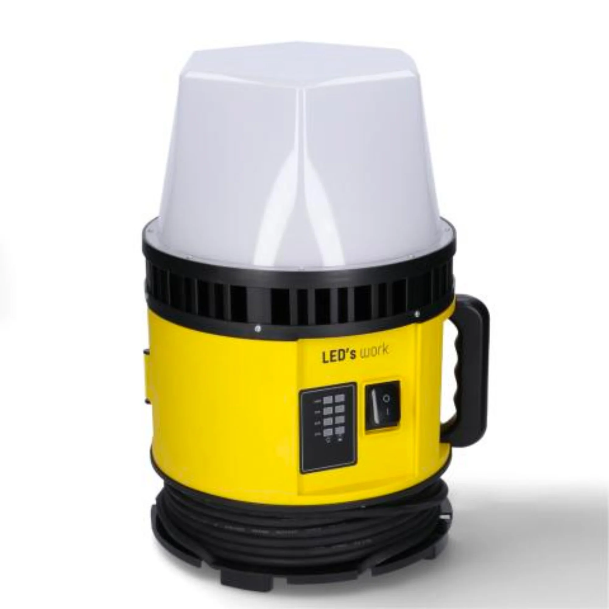 LED's Work 18V HybridPro Bouwlamp 12000lm - 360 graden licht - op accu en netstroom - 80W - IP55 & Rough Service Tested - Image 12