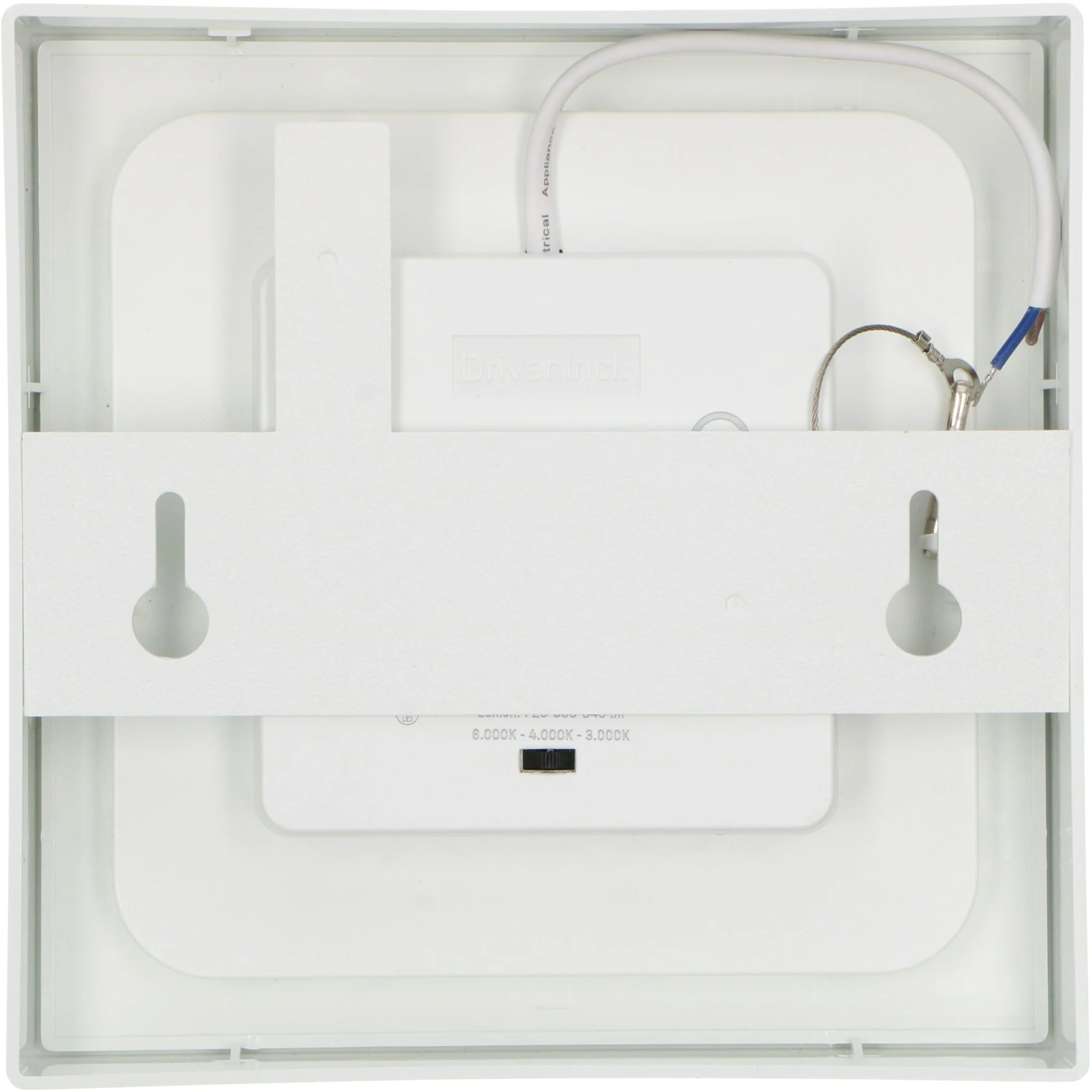 LED's Light LED Inbouwspot opbouwspot vierkant 15 cm - CCT - Dimbaar - Inbouw en opbouw - 1200 lm - Zaagmaat 147×147mm – Wit - Image 7