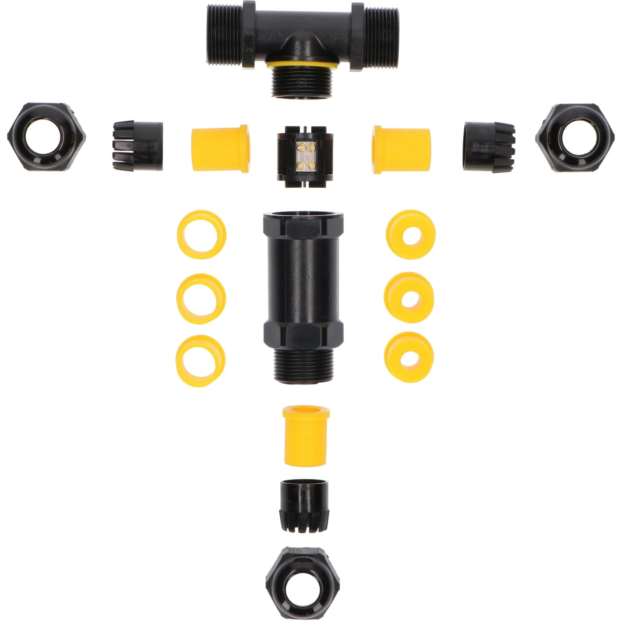 LED's Light Pro Kabelverbinder T-connector - IP68 waterdicht - Voor 3 kabels van 4 tot 14 mm - Image 5