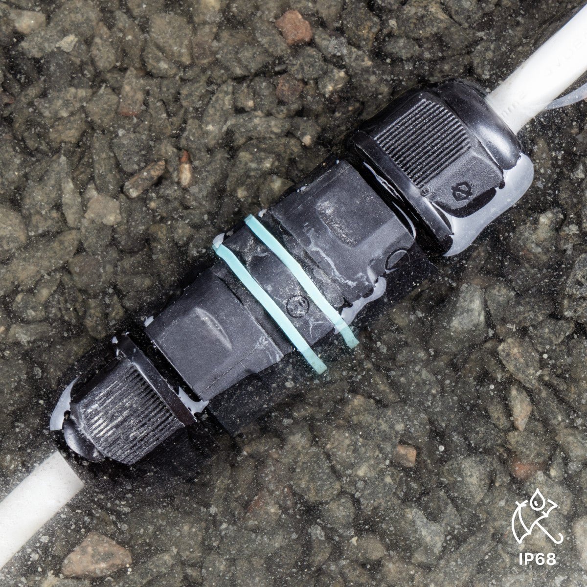 Kabelverbinder I connector - Voor kabels van 5 tot 10 mm - voor buiten en binnen - Zwart - Image 7