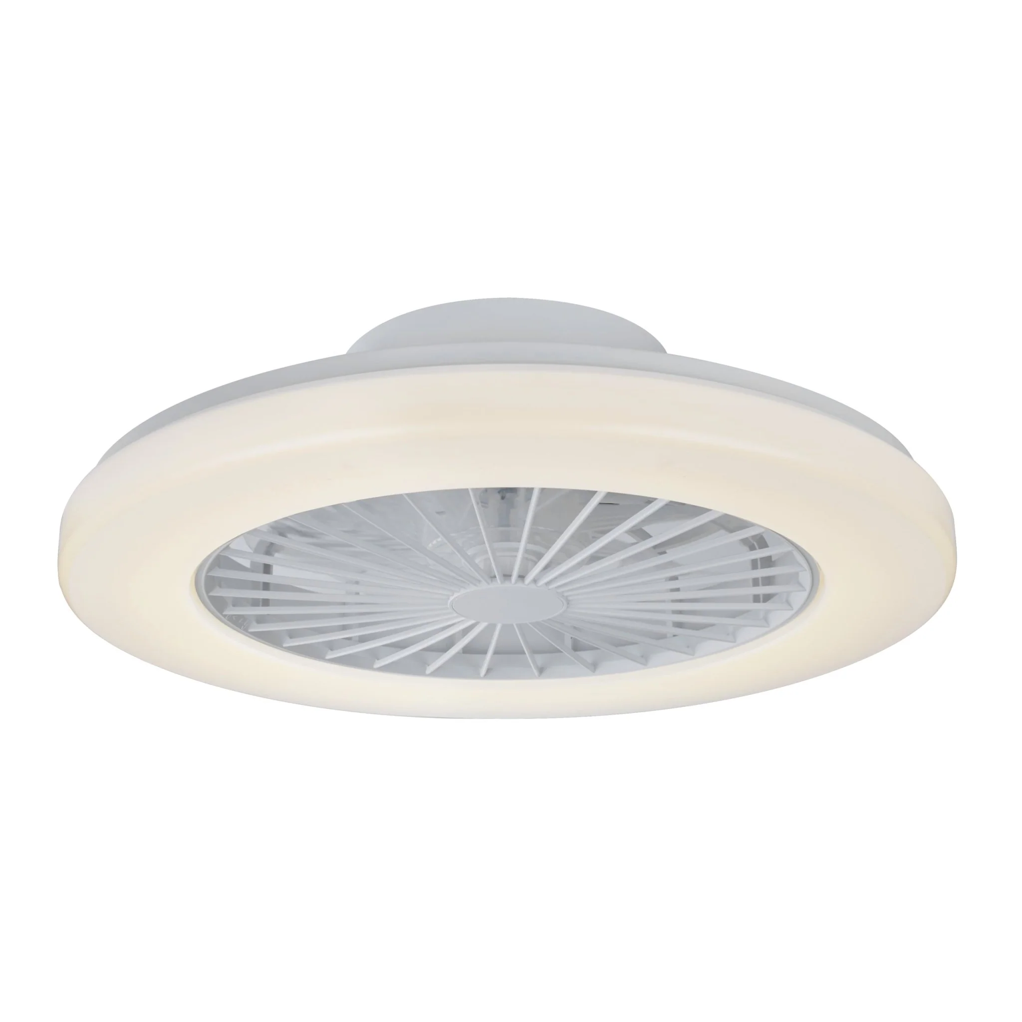 LED’s Light plafondventilator met verlichting 48 cm – Ventilatiesnelheid en bediening met afstandsbediening - Wit - Image 10