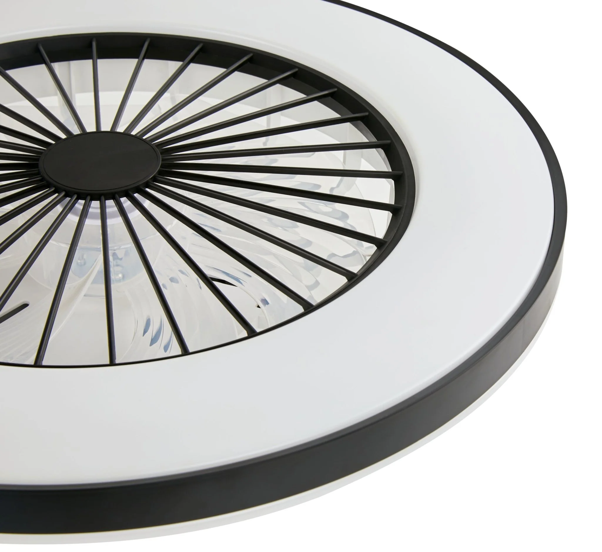LED’s Light plafondventilator met verlichting 48 cm – Ventilatiesnelheid en bediening met afstandsbediening - Zwart - Image 20