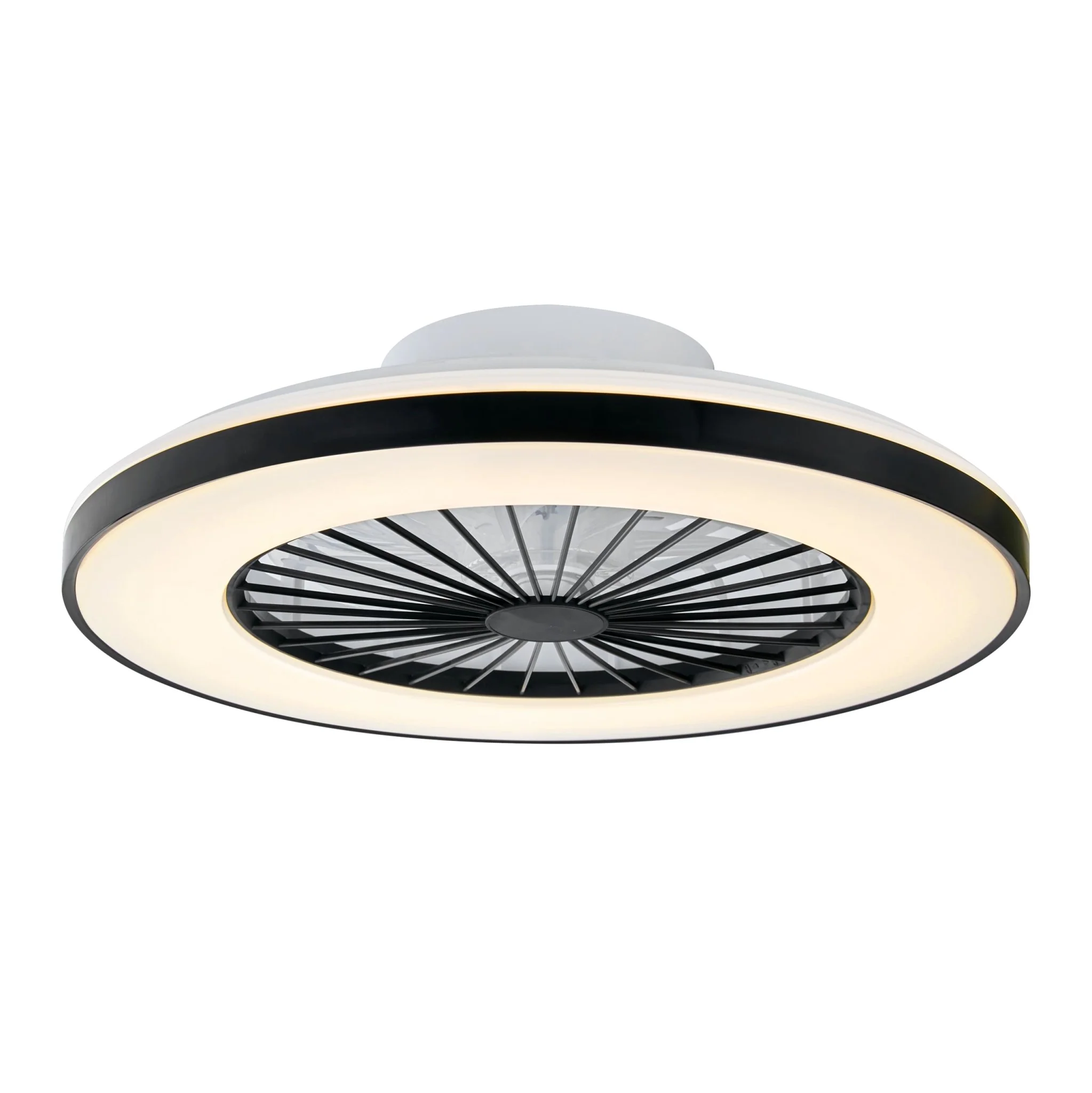 LED’s Light plafondventilator met verlichting 48 cm – Ventilatiesnelheid en bediening met afstandsbediening - Zwart - Image 4