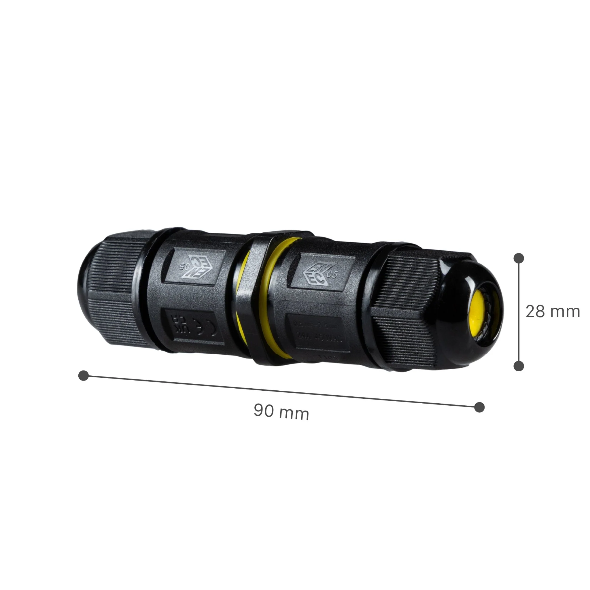 LED's Light Pro Kabeldoos I-connector 3P - IP68 waterdicht - Lasdoos voor kabels van 4 tot 11 mm - Image 6