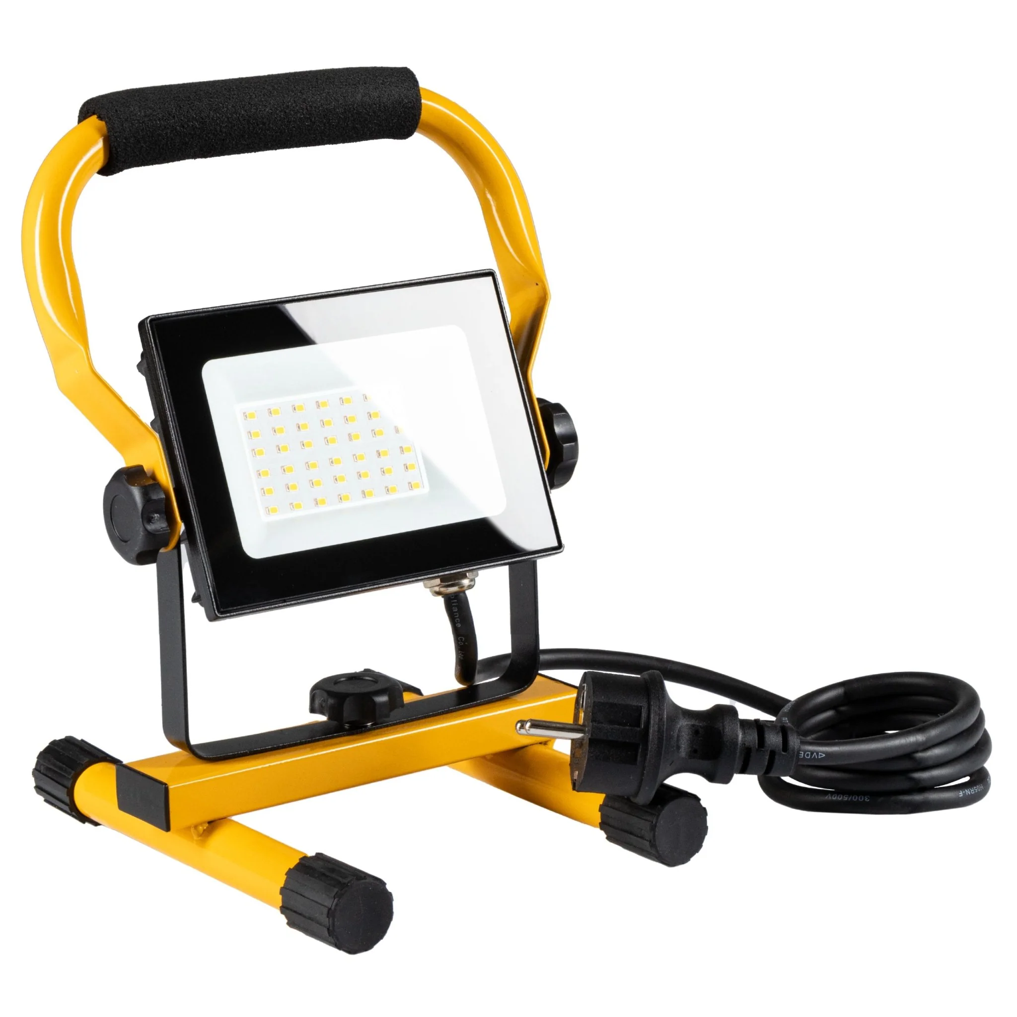 LED's Work Bouwlamp 3100 - Verstelbare beugel - Waterdicht (IP65) - Zwart geel - Image 4
