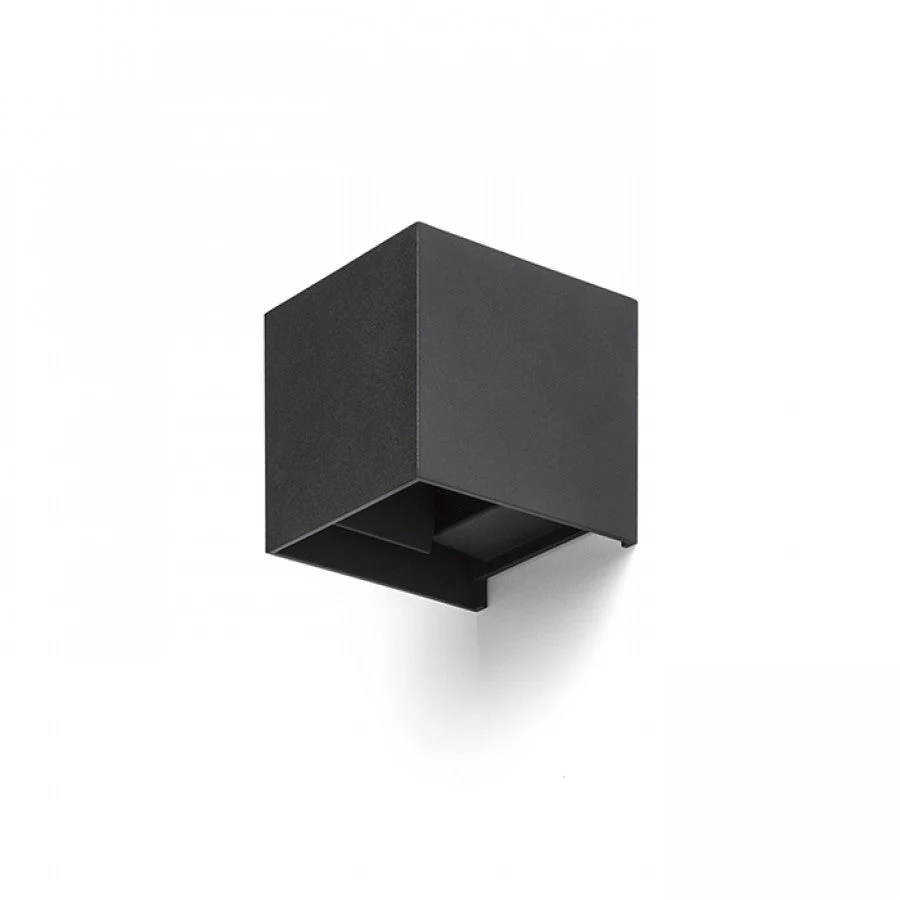 LED's Light Kubus LED Wandlamp buiten - 2 lichts - Dimbaar en instelbare lichtkleur - IP65 Waterdicht - Zwart - Image 10