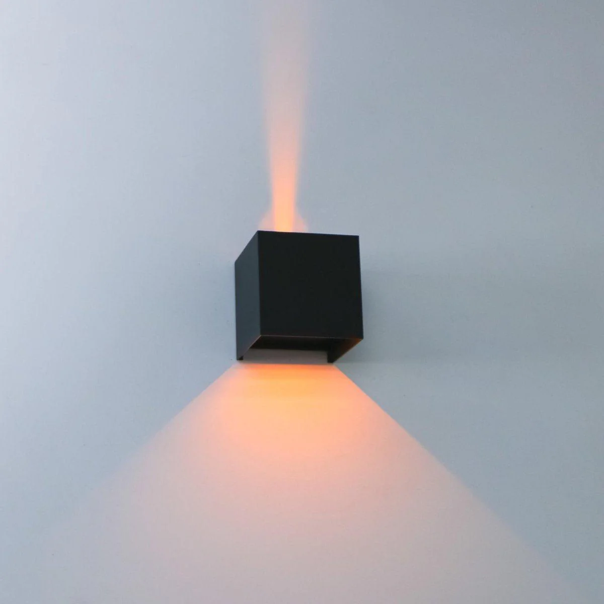 LED's Light Kubus LED Wandlamp buiten - 2 lichts - Dimbaar en instelbare lichtkleur - IP65 Waterdicht - Zwart - Image 12
