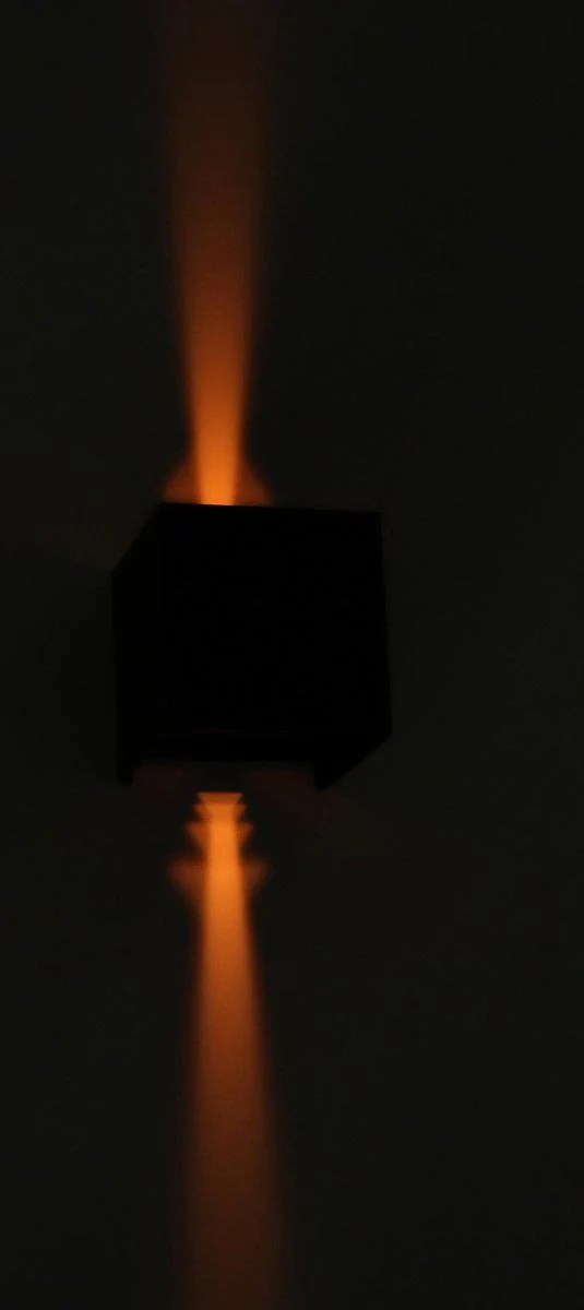 LED's Light Kubus LED Wandlamp buiten - 2 lichts - Dimbaar en instelbare lichtkleur - IP65 Waterdicht - Zwart - Image 20