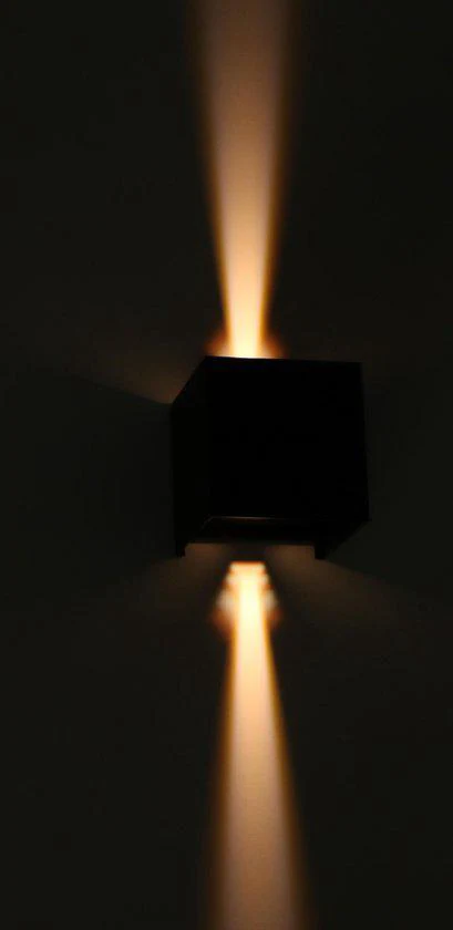 LED's Light Kubus LED Wandlamp buiten - 2 lichts - Dimbaar en instelbare lichtkleur - IP65 Waterdicht - Zwart - Image 22