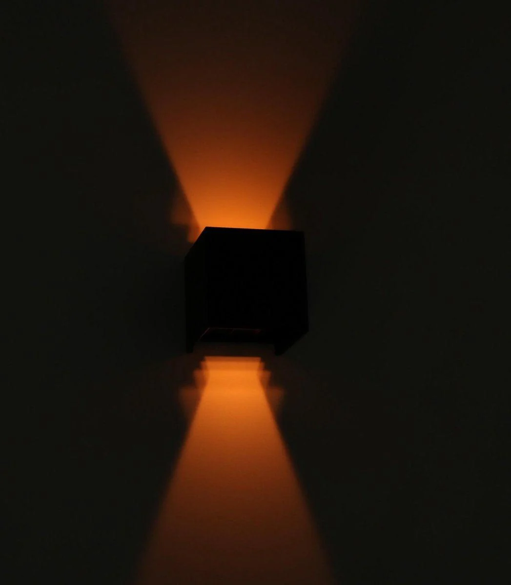 LED's Light Kubus LED Wandlamp buiten - 2 lichts - Dimbaar en instelbare lichtkleur - IP65 Waterdicht - Zwart - Image 24