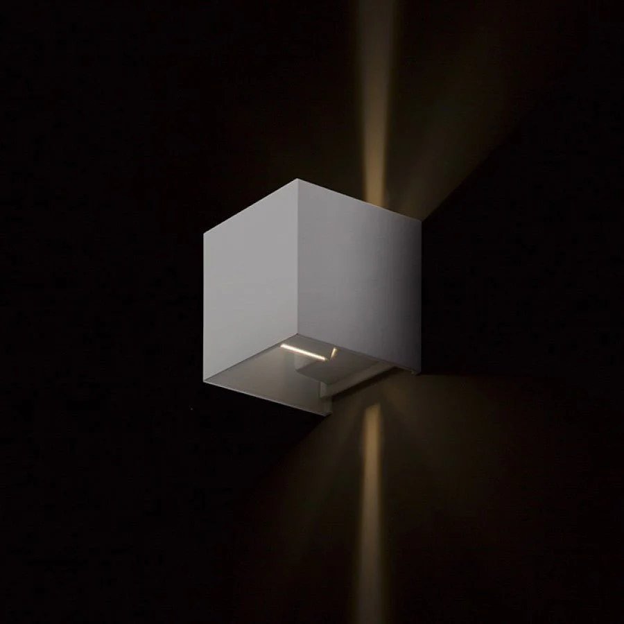 LED's Light Kubus LED Wandlamp voor buiten - Omhoog&Omlaag licht - IP65 - Wit - Image 16