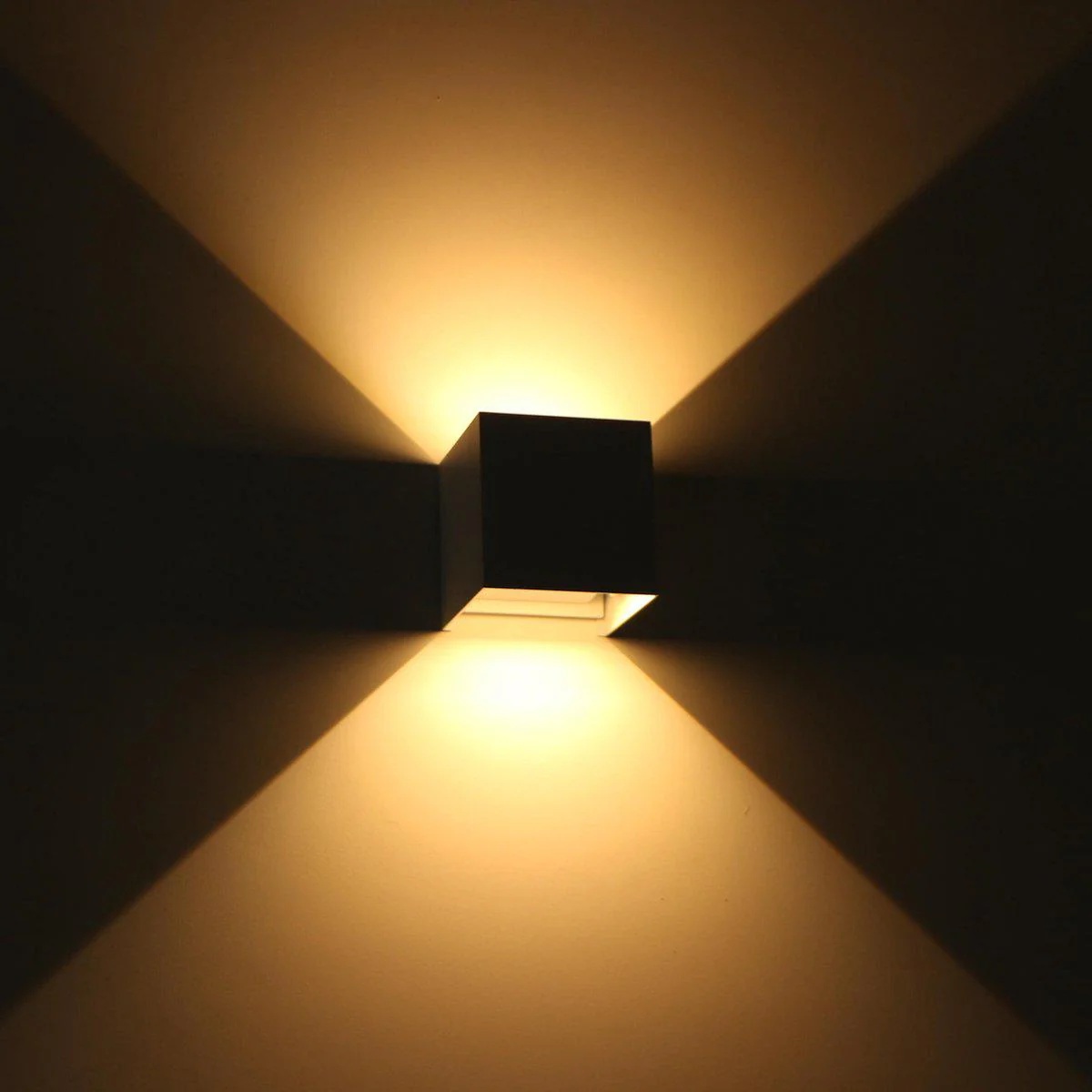 LED's Light Kubus LED Wandlamp voor buiten - Omhoog&Omlaag licht - IP65 - Wit - Image 7