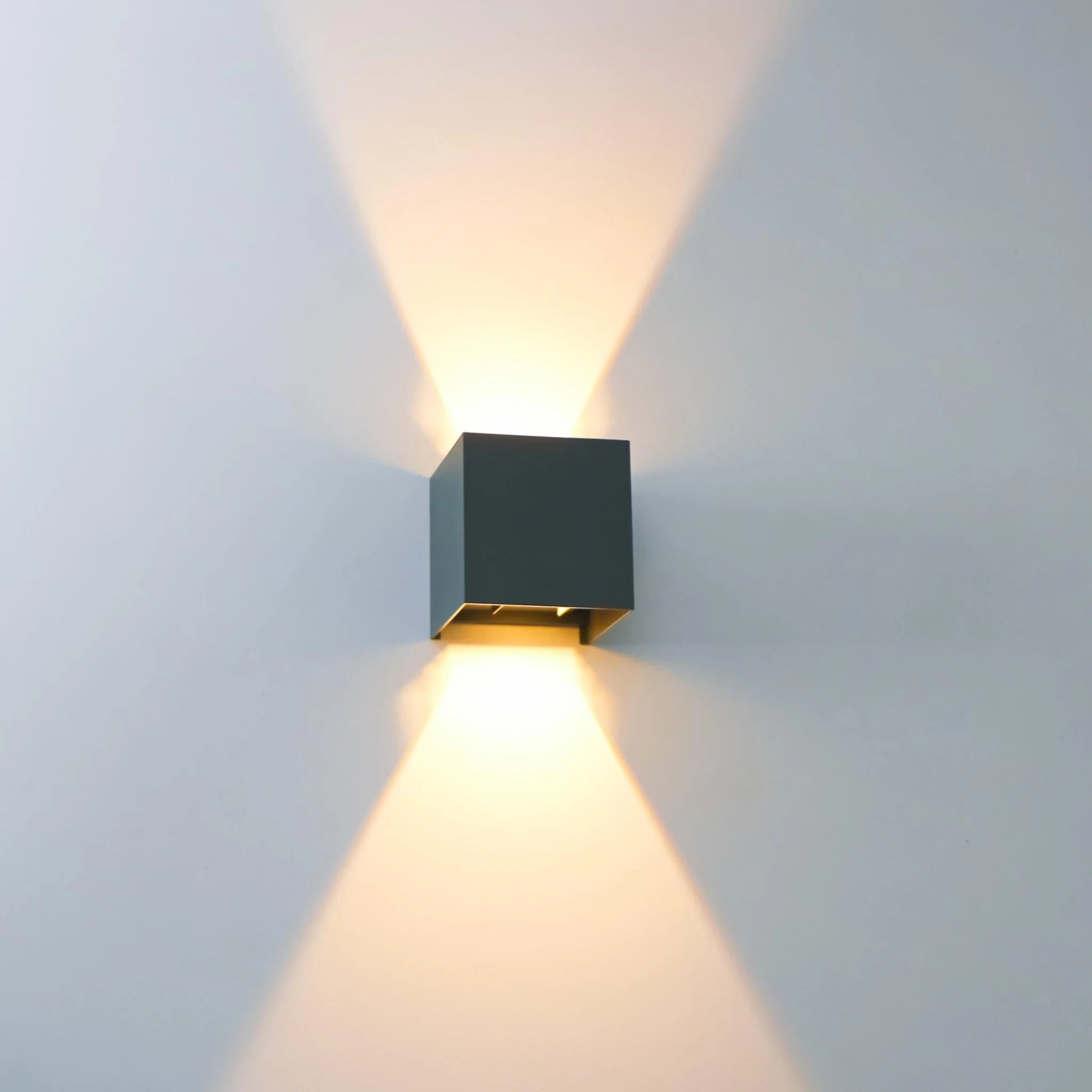 LED's Light Kubus LED Wandlamp voor buiten - Omhoog&Omlaag licht - IP65 - Antraciet - Image 15