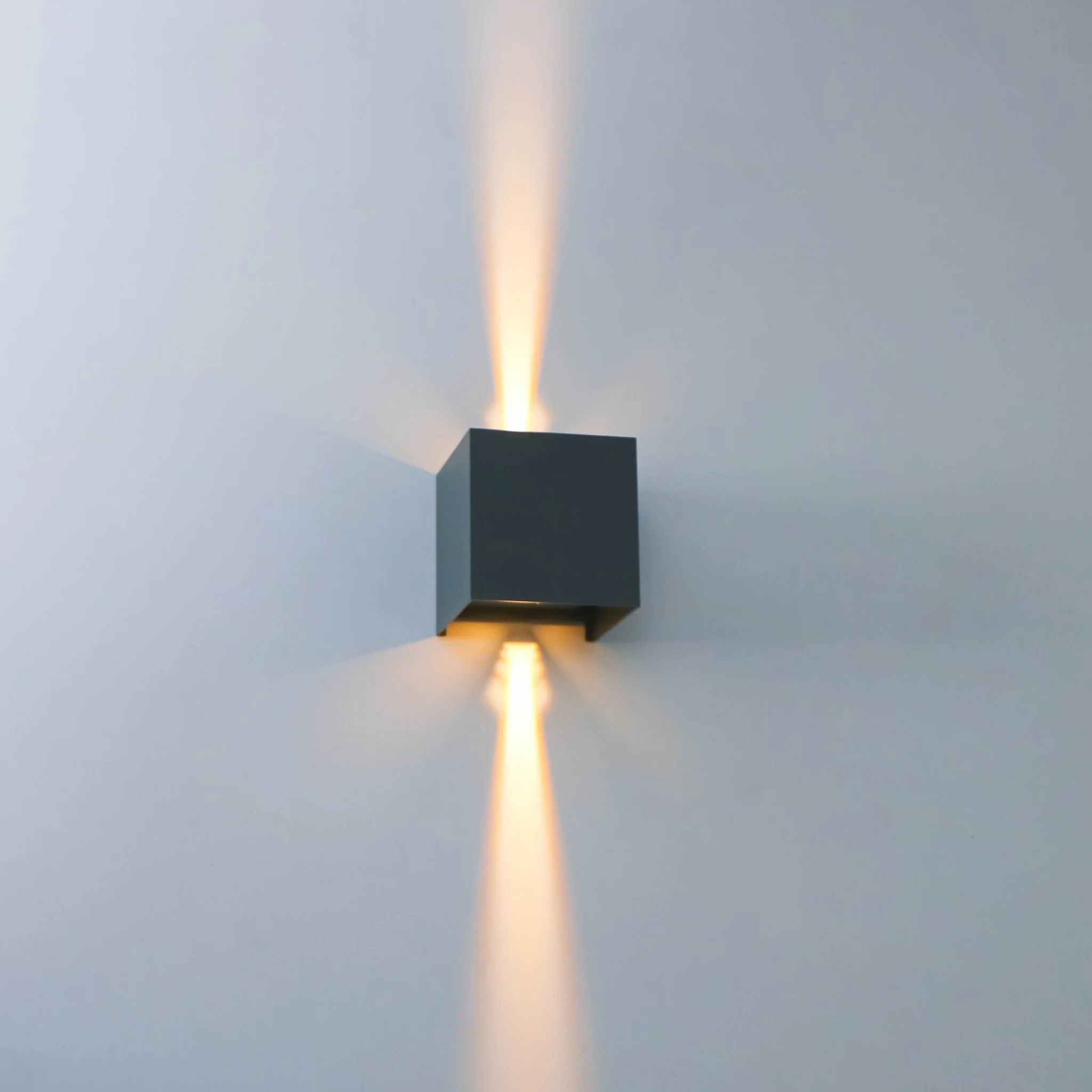 LED's Light Kubus LED Wandlamp voor buiten - Omhoog&Omlaag licht - IP65 - Antraciet - Image 16