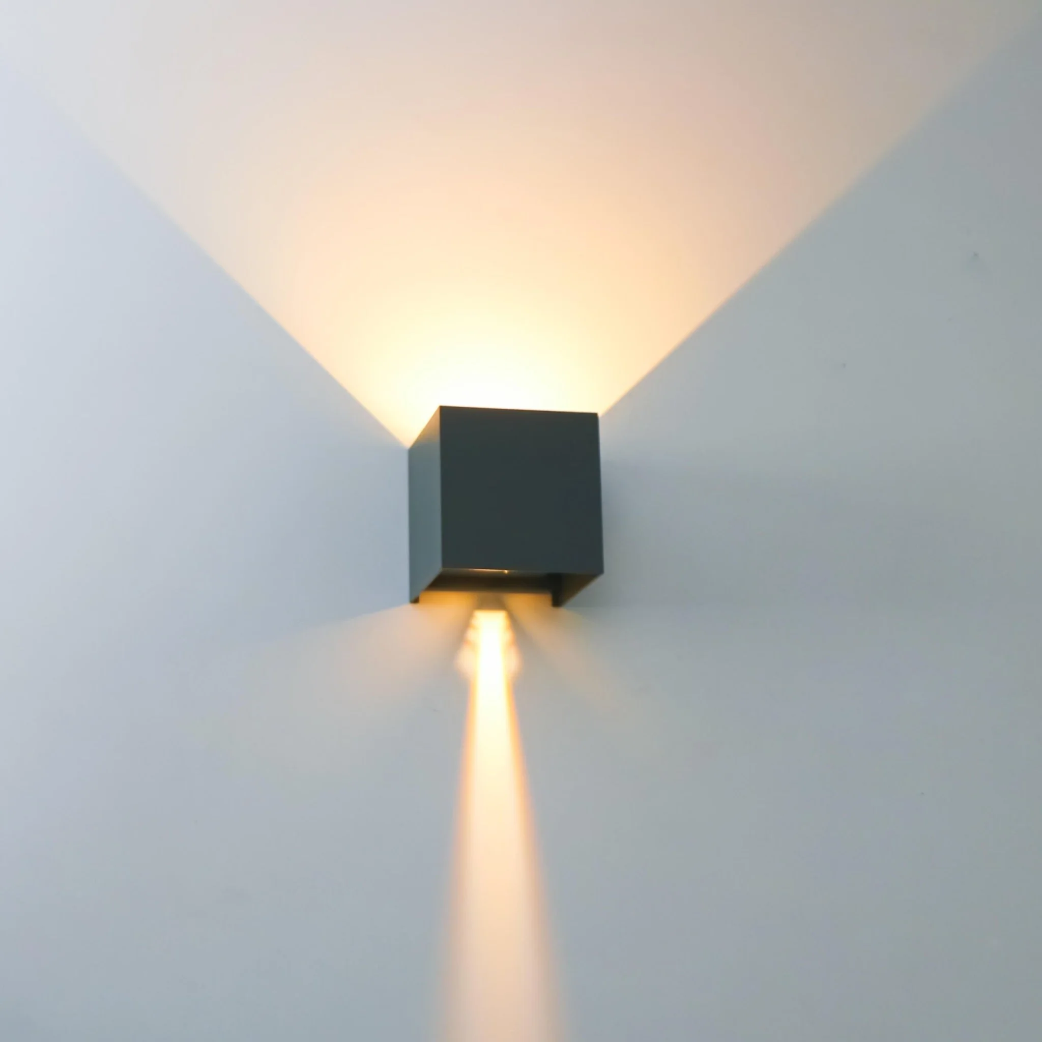 LED's Light Kubus LED Wandlamp voor buiten - Omhoog&Omlaag licht - IP65 - Antraciet - Image 17