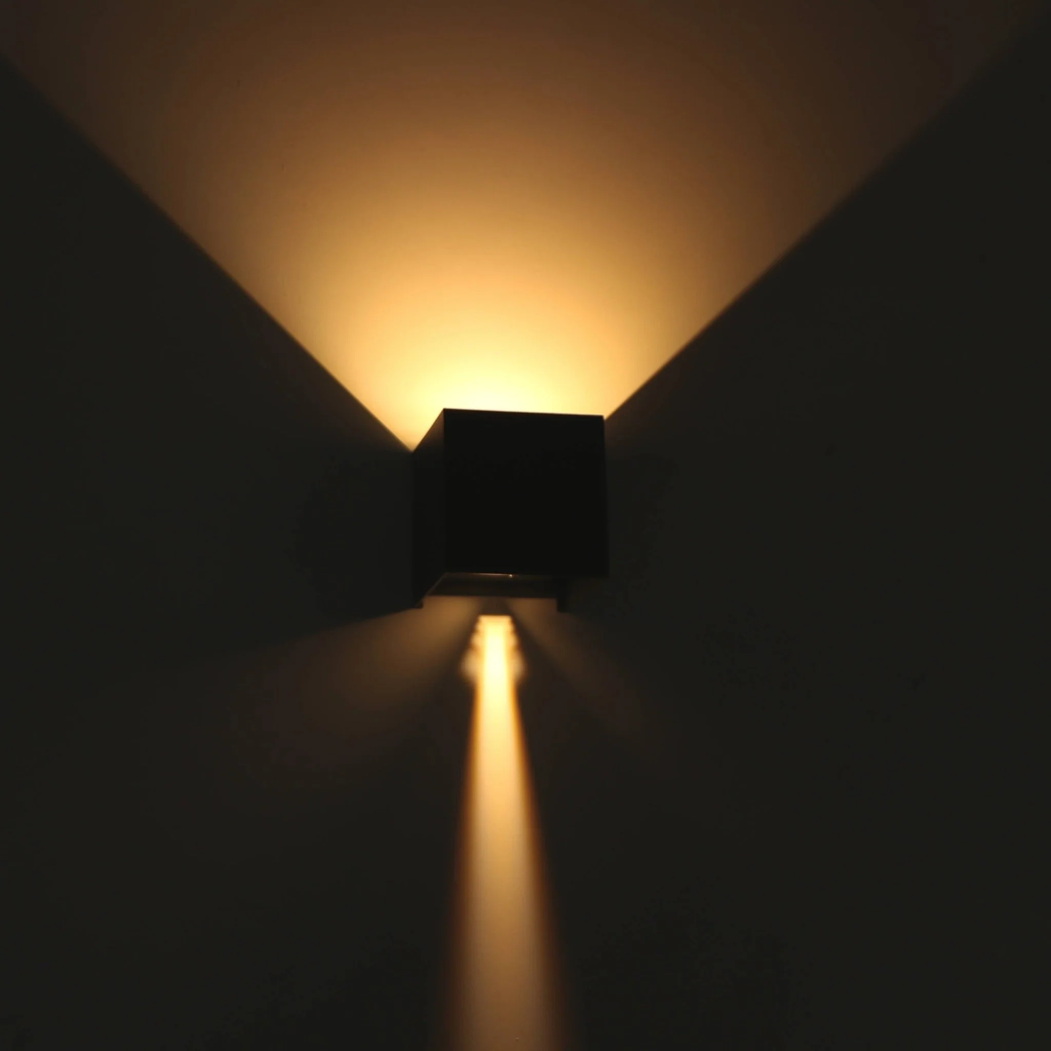 LED's Light Kubus LED Wandlamp voor buiten - Omhoog&Omlaag licht - IP65 - Antraciet - Image 5