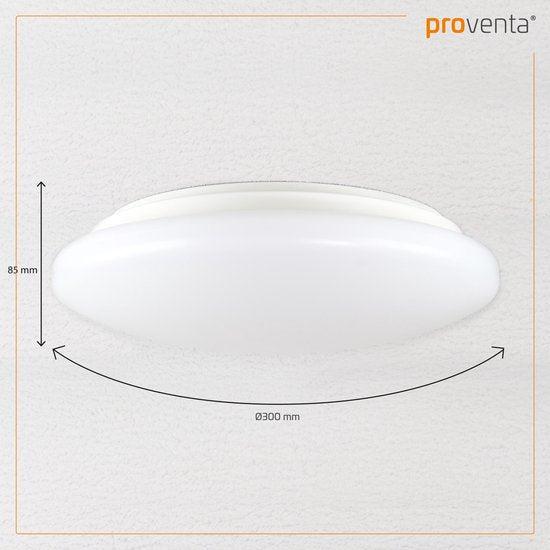 LED's Light Universele Plafondlamp 1500 - Geschikt voor badkamer IP44 - Warm wit (3000K) - 30 cm - Image 10