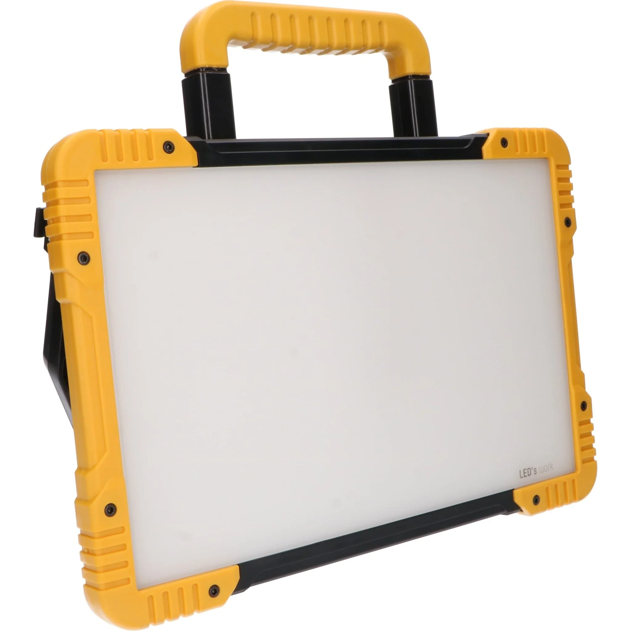 LED's Light 18V Hybride LED Bouwlamp 5500lm - Incl Adapters - Bedraad en draadloos te gebruiken – IP54 – Rough Service Tested – 47W - Image 11