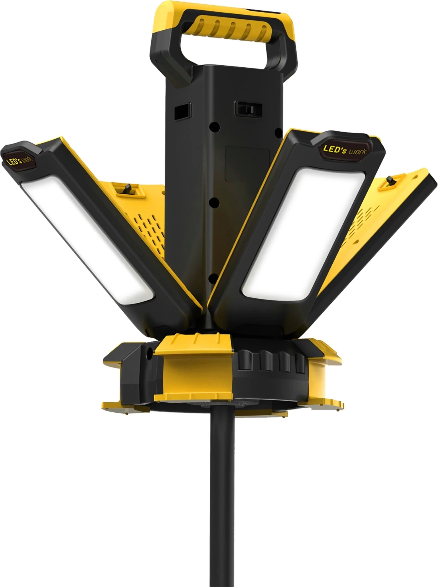 LED's Work NovaLight Bouwlamp 14000 - 4 lichtpunten - Dimbaar - IP54 waterdicht en stofdicht - Image 2