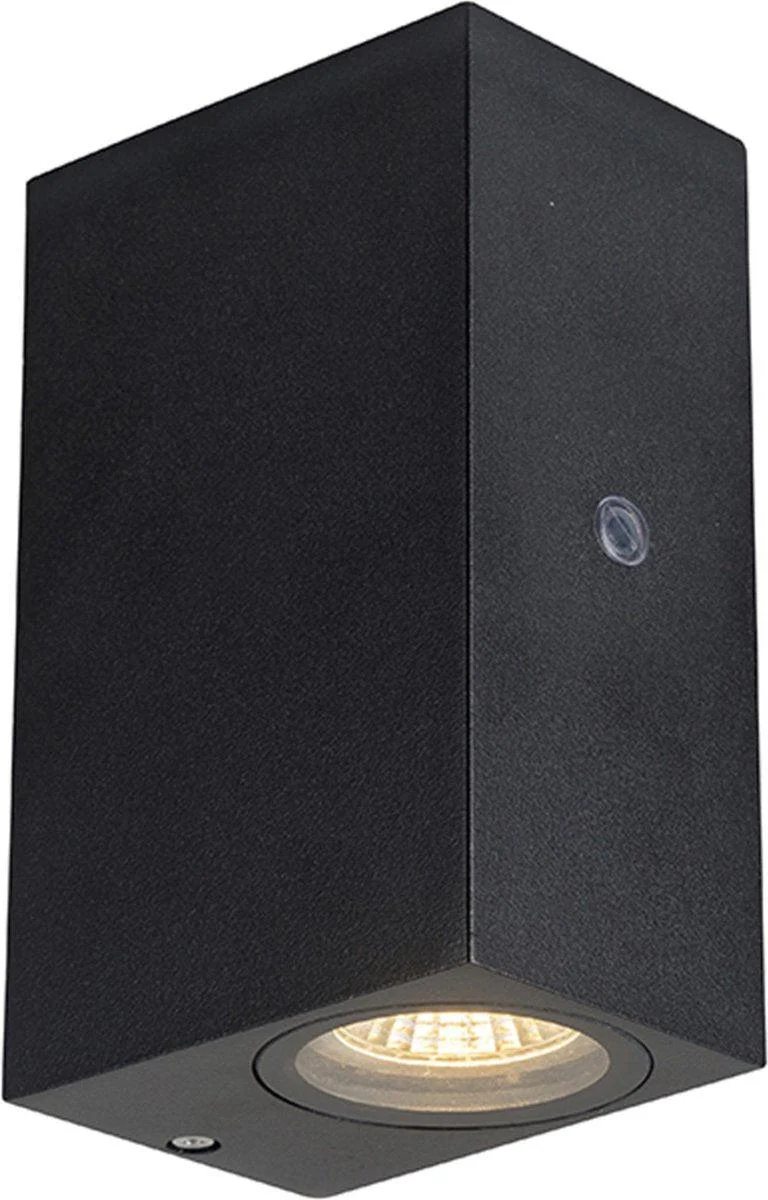 NØRD Up&Down - LED's Light LED Buitenlamp met sensor - IP44 waterdicht - GU10 fitting - Model Napoli - Zwart - Image 4