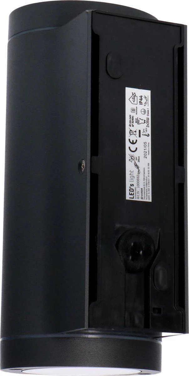 LED's Light Up & Down LED Buitenlamp met Dag/Nacht sensor - IP44 waterdicht - GU10 fitting - Model Venezia - Antraciet - Image 8