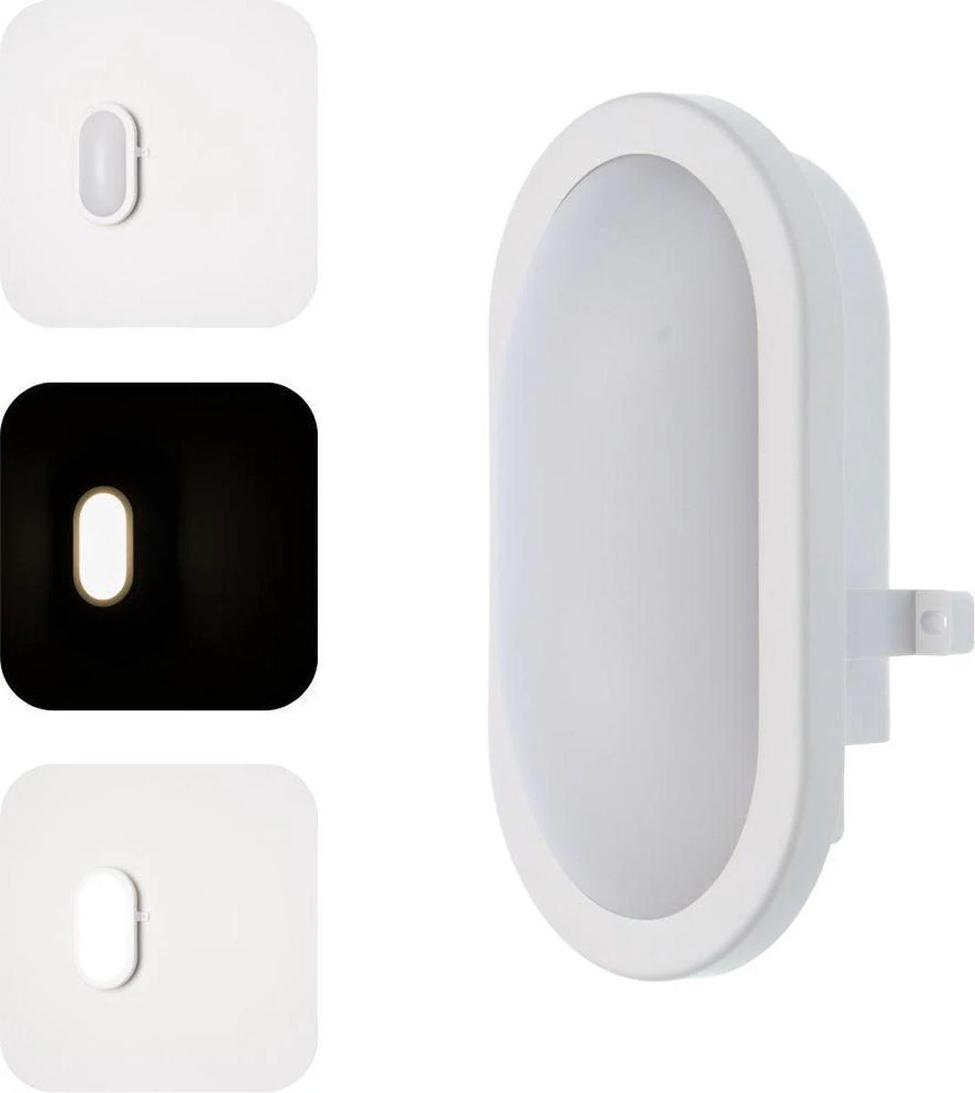 Proventa Outdoor LED Bull eye buitenlamp - Wandlamp model Ovaal voor buitengebruik - Image 8