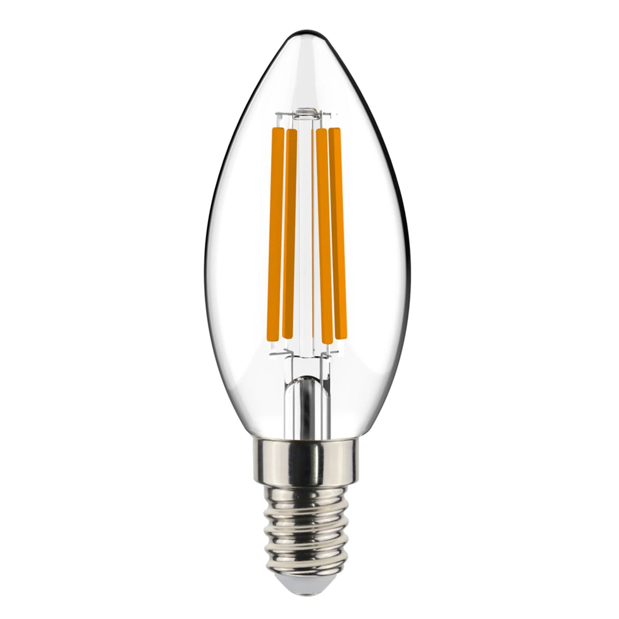 Proventa Longlife Filament LED kaarslamp met kleine E14 fitting - _ 35 mm - 1 x LED Kaarslamp - Image 2