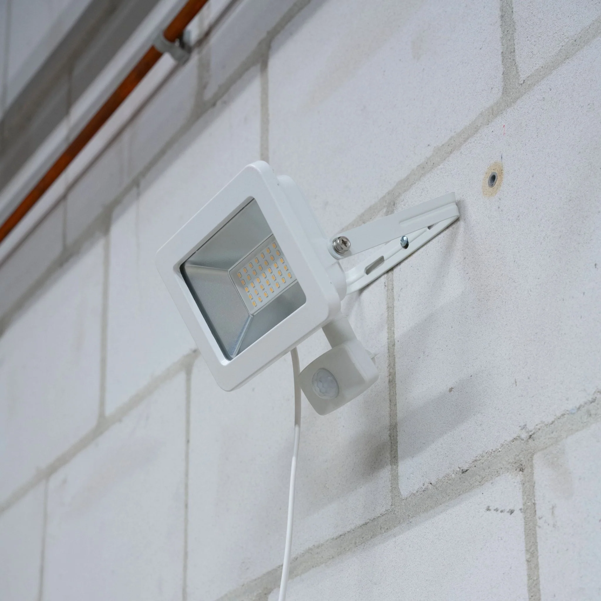 LED's Light Floodlight 3300 - Met licht- en bewegingssensor - Binnen & Buiten - 30W - Wit - Image 3