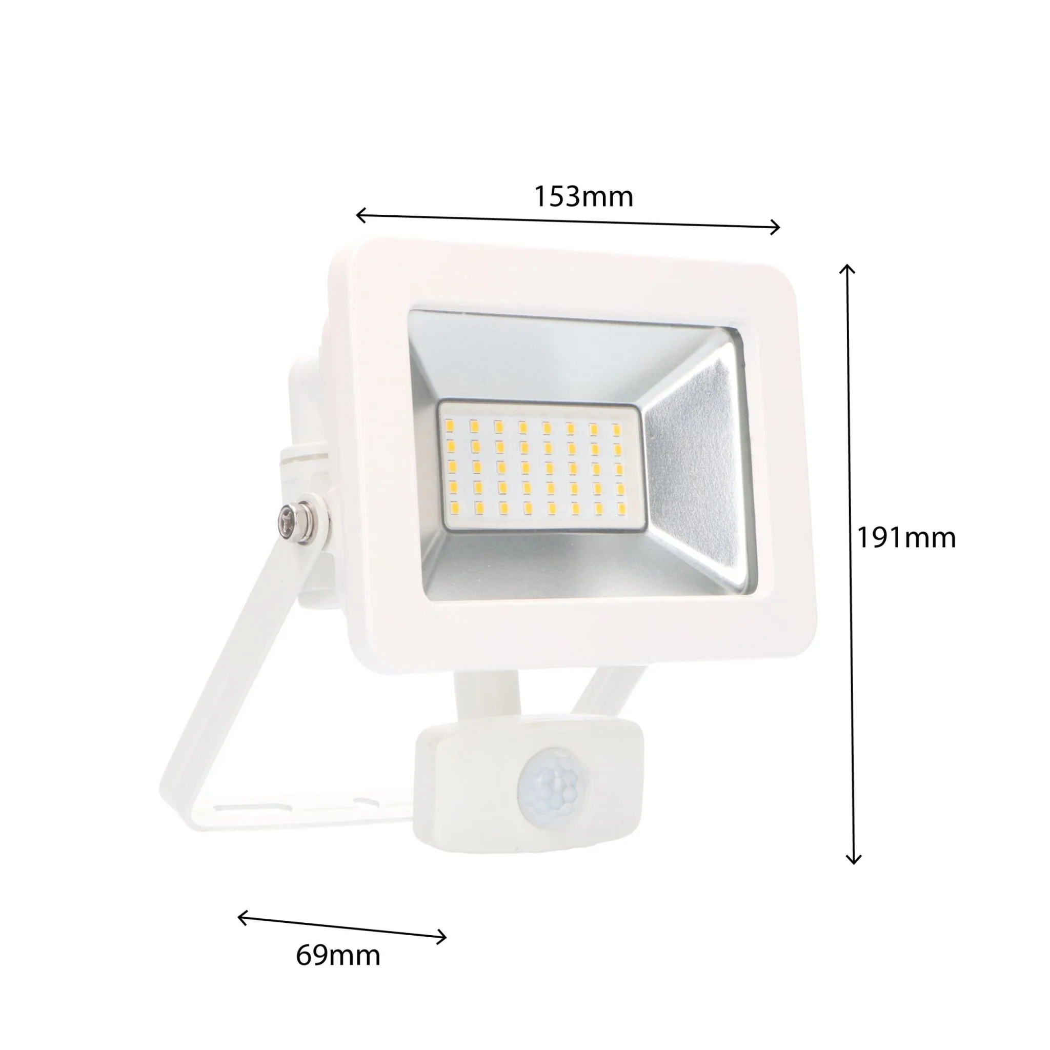 LED's Light Floodlight 3300 - Met licht- en bewegingssensor - Binnen & Buiten - 30W - Wit - Image 8