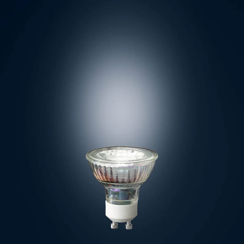 LED Spot GU10 - Warm wit licht - Reflector Ø 5 cm - 3.5W vervangt 25W - Image 2