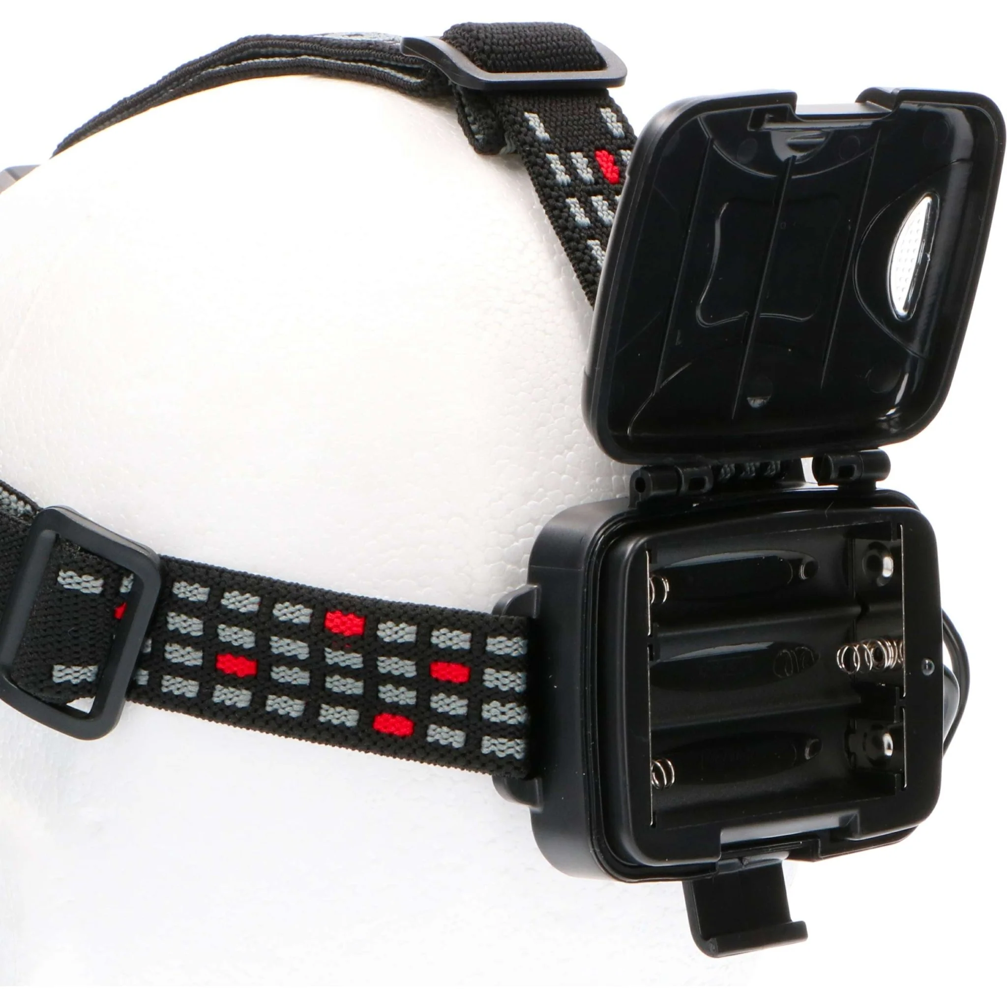 LED's Work Hoofdlamp op batterijen - Met zoomfunctie - Dimbaar - IP44 waterdicht - 400 Lumen - Image 3