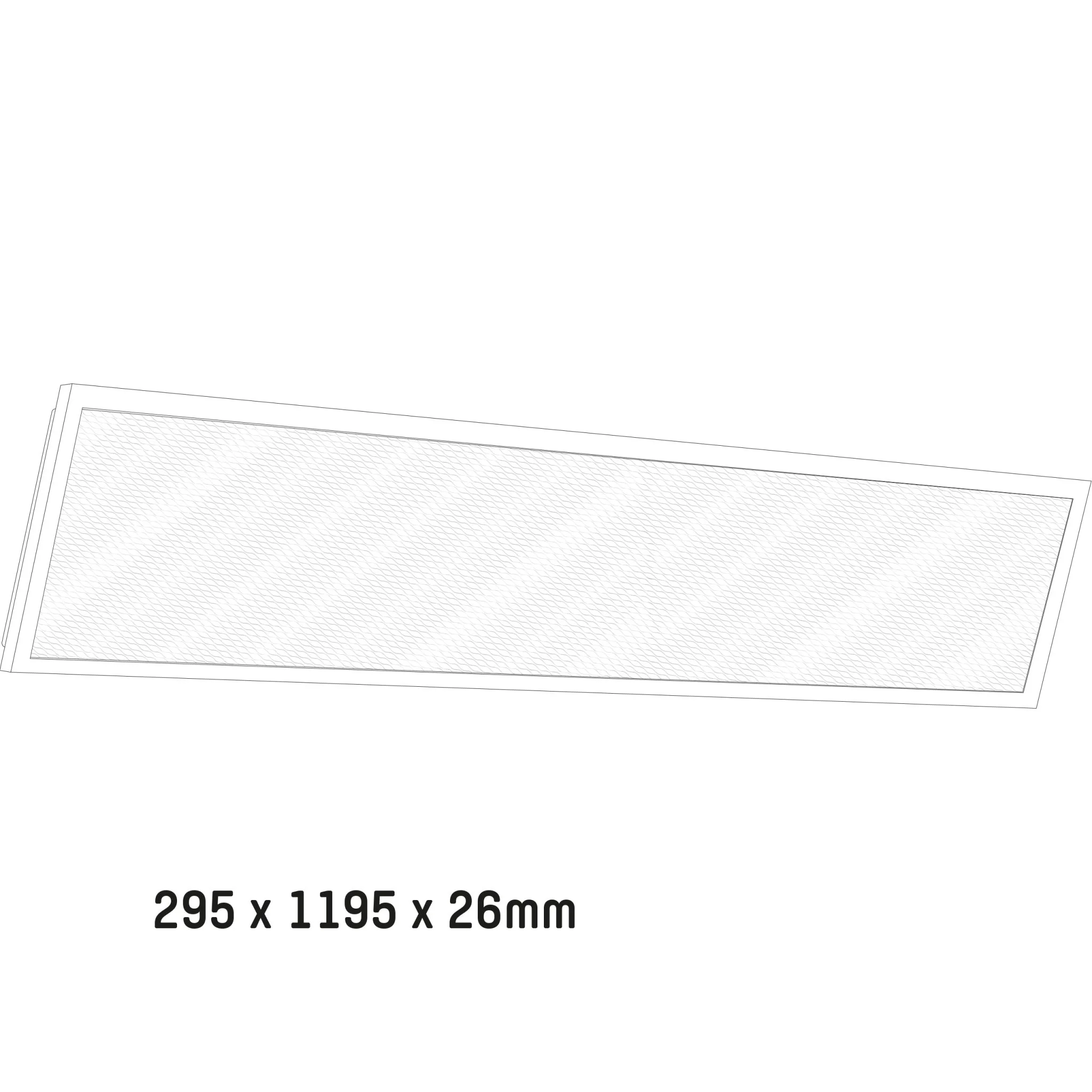 LED's Light LED Paneel 30 x 120 cm - Rechthoekig - Koel wit (4000K) - 4000 Lumen - 40W - Image 5