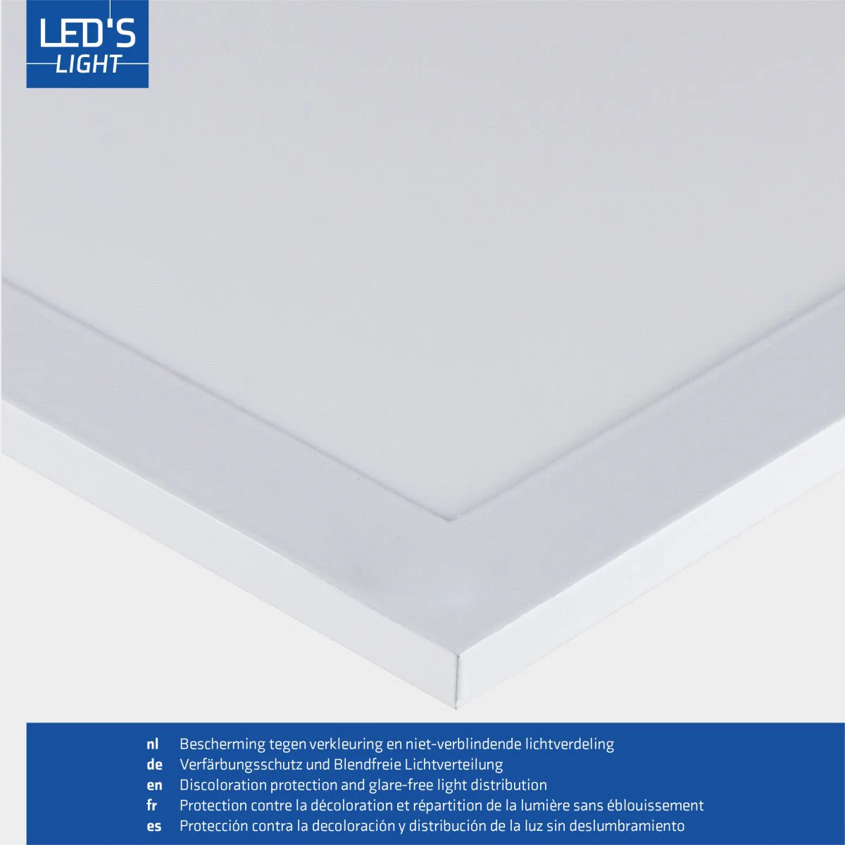 LED's Light LED Paneel 595x595mm - Vierkant - Neutraal wit (4000K) - 4000 Lumen - 40W - Image 6