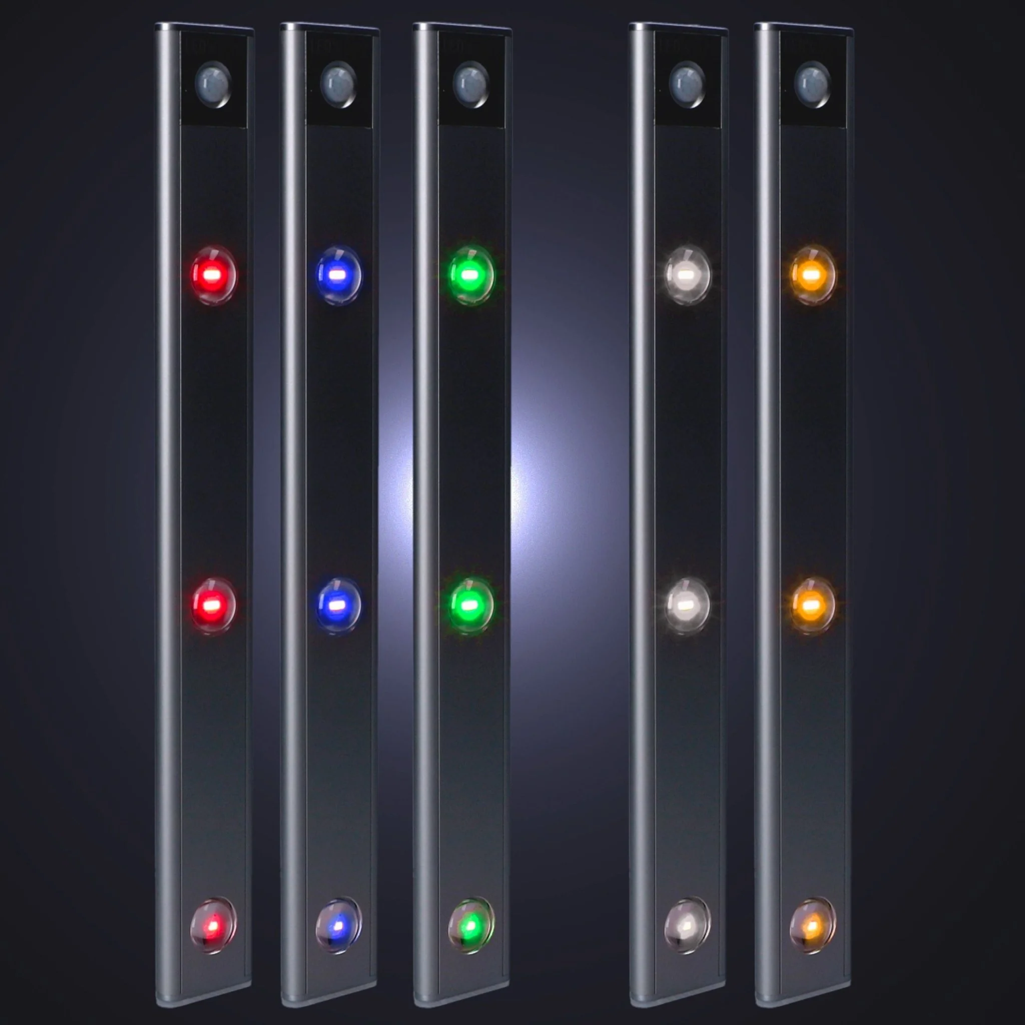 LED's Light EasyFix Kastverlichting onderbouwverlichting met Bewegingssensor - RGB functie - 3 lichtpunten - Draadloos en oplaadbaar - 35 cm - Image 6