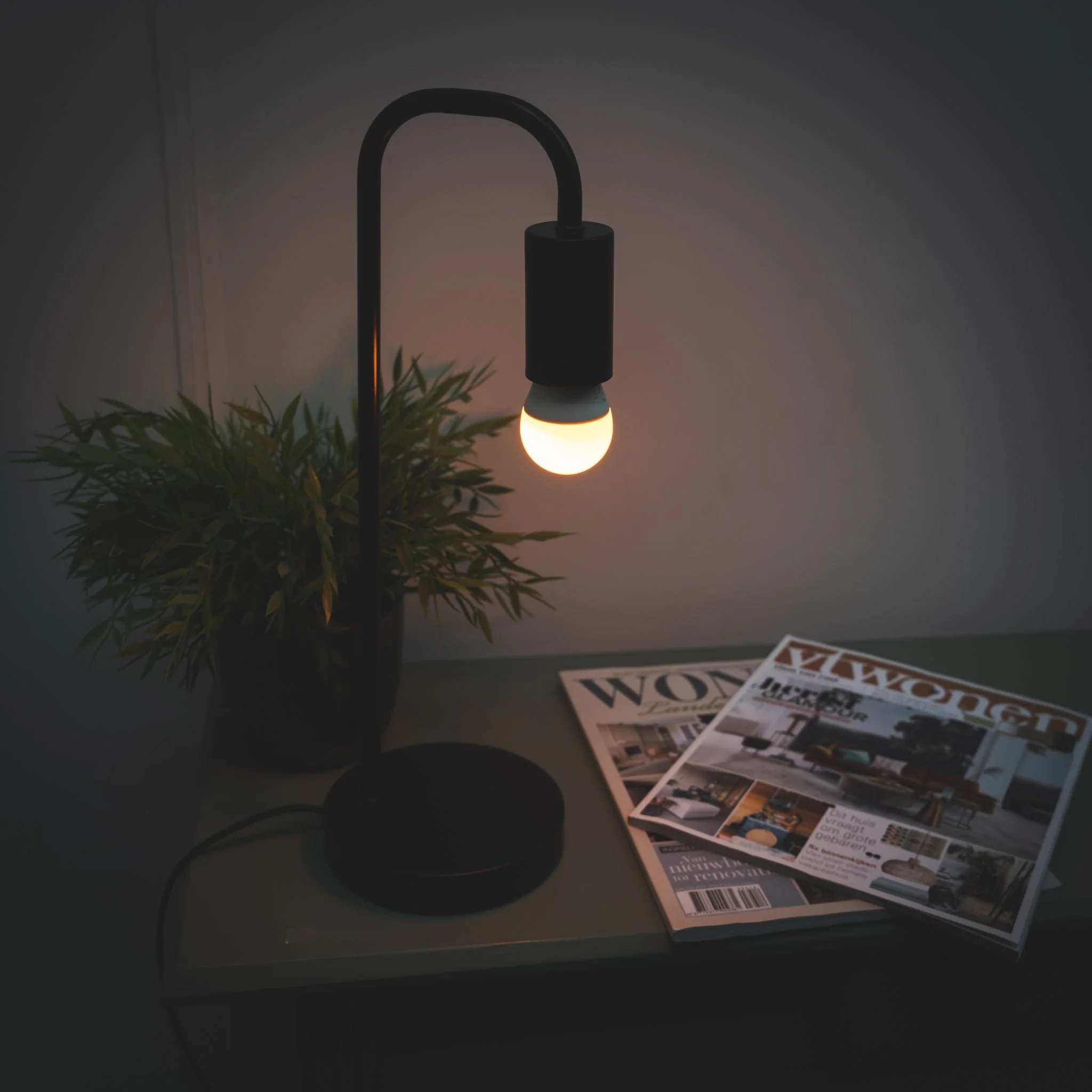 LED.nl Dimbare LED lamp E27 - 45 mm - Licht Dimbaar van 2700k tot 1800K extra warm wit - G45 - Image 2