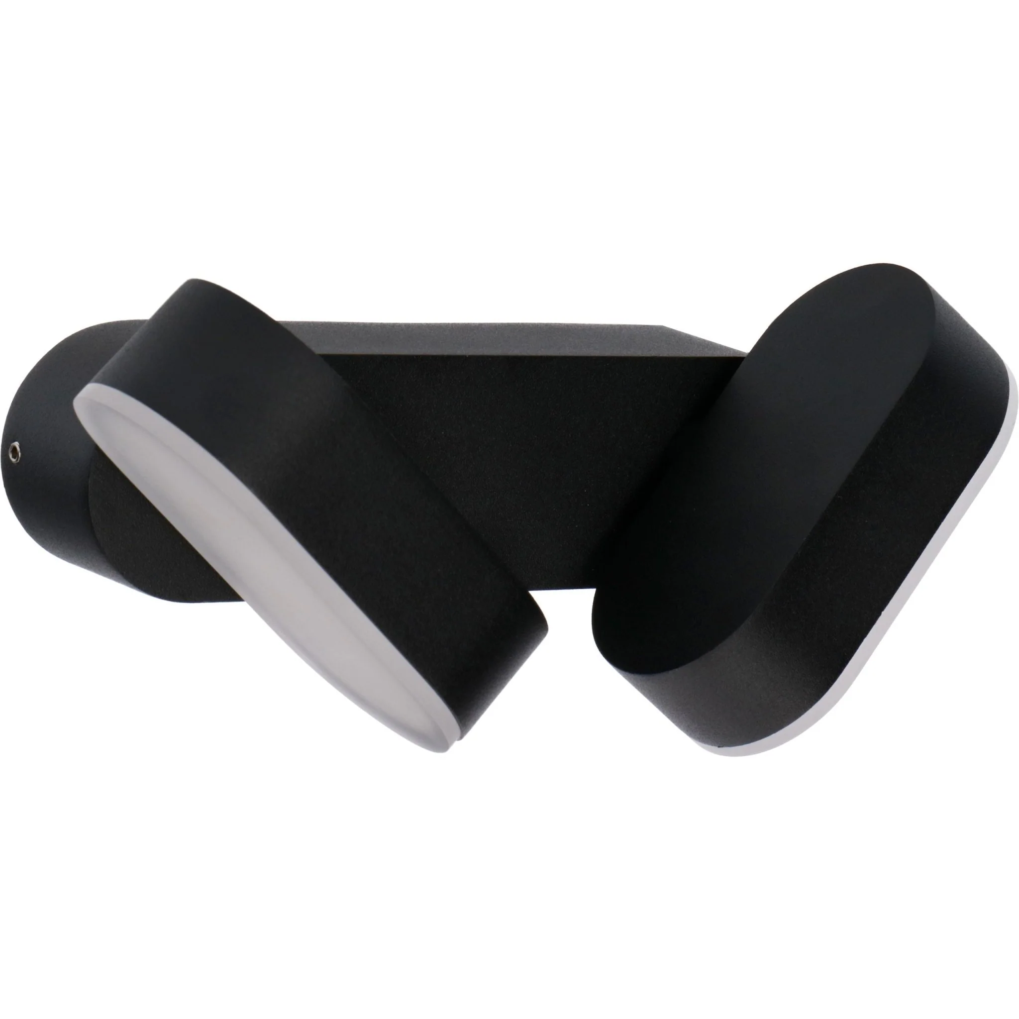LED's Light Dubbele LED Buitenlamp - Model Rieti - Warm wit - IP44 waterbestendig - Zwart - Image 10
