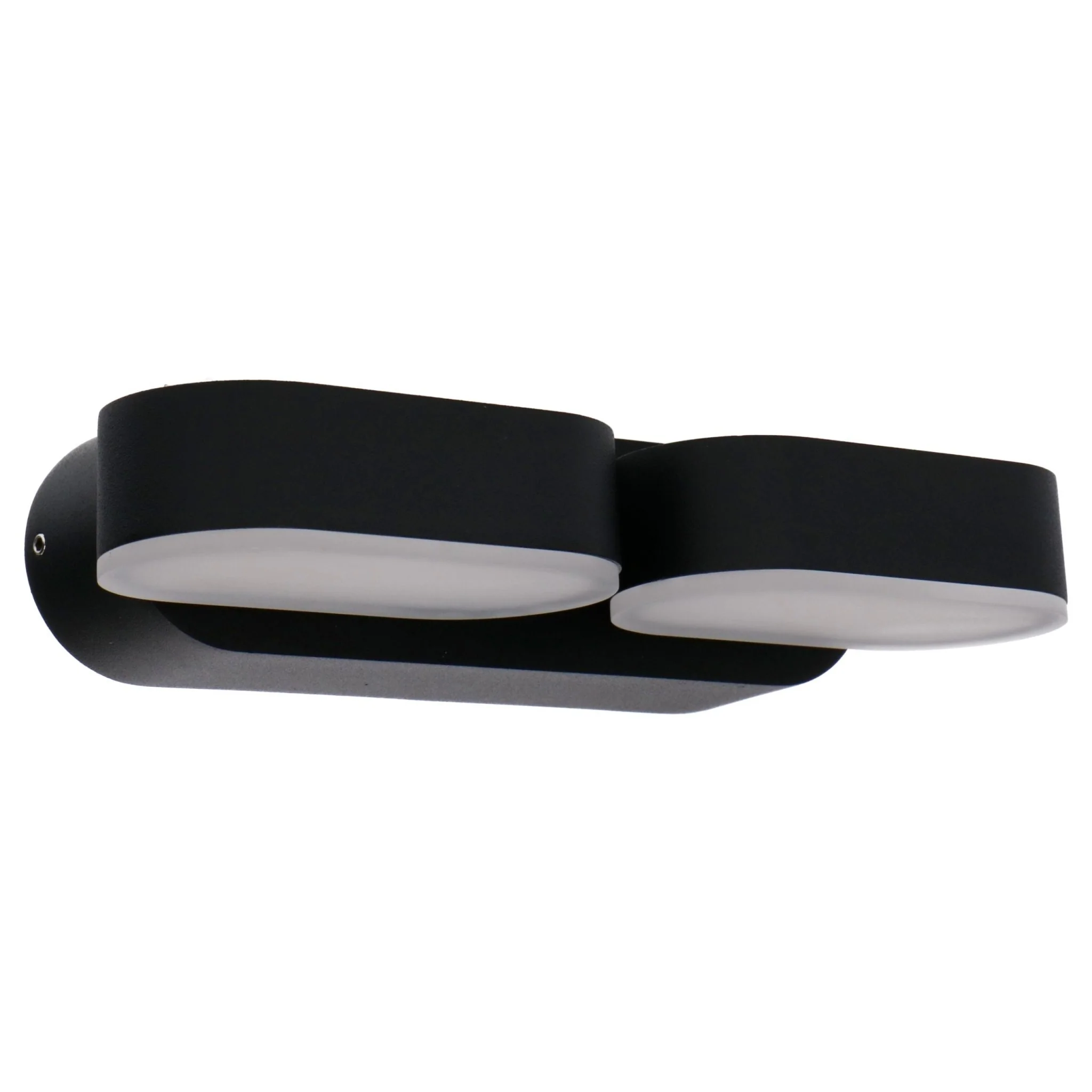 LED's Light Dubbele LED Buitenlamp - Model Rieti - Warm wit - IP44 waterbestendig - Zwart - Image 11