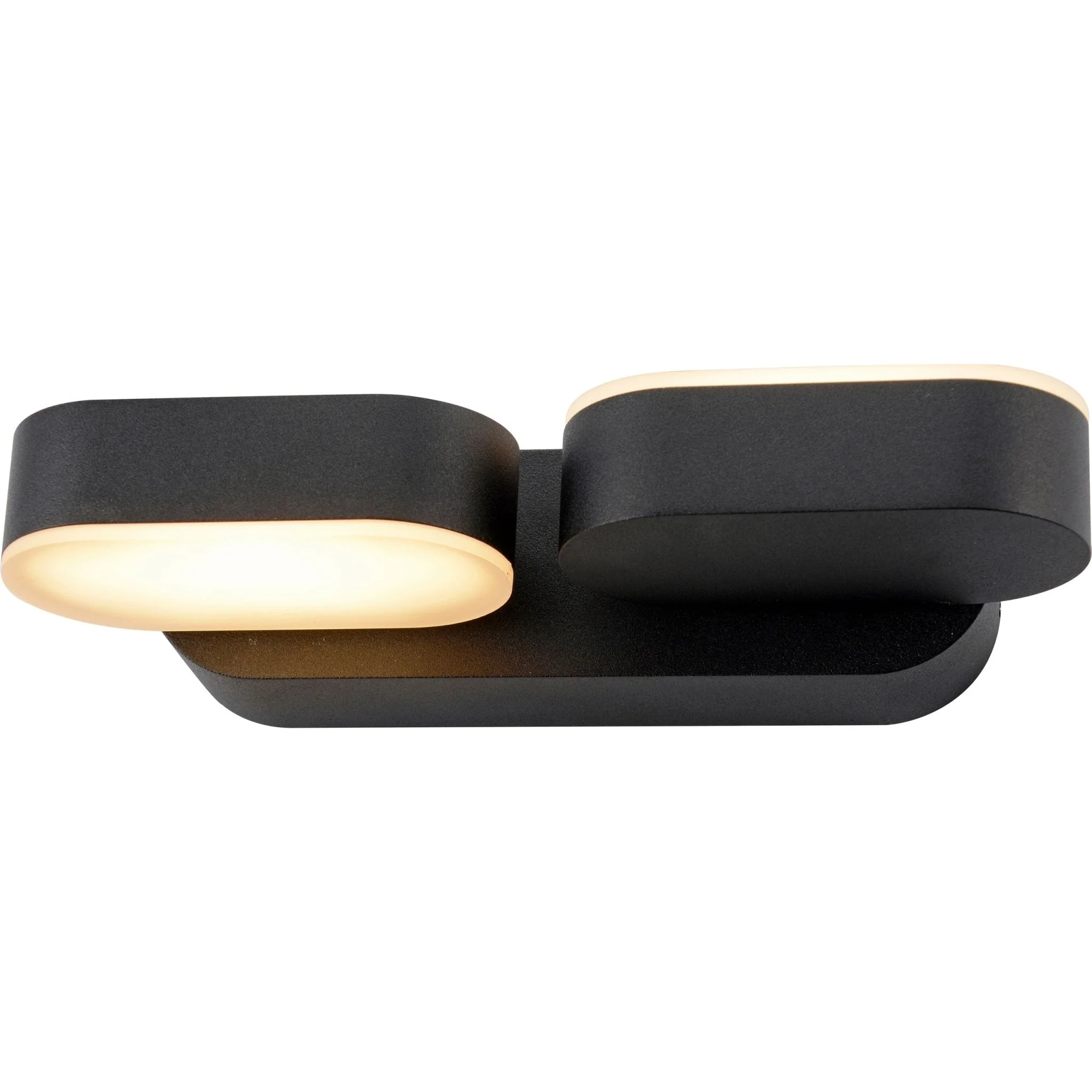 LED's Light Dubbele LED Buitenlamp - Model Rieti - Warm wit - IP44 waterbestendig - Zwart - Image 8