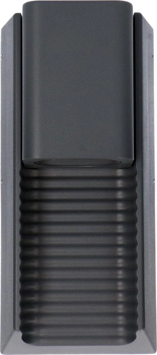 LED Muurlamp buiten met GU10 fitting - Strepen - Rimini - IP44 - Antraciet - Image 10