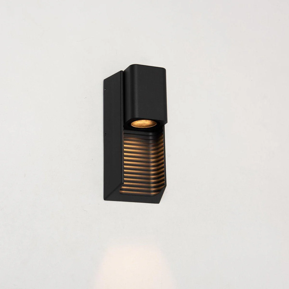 LED Muurlamp buiten met GU10 fitting - Strepen - Rimini - IP44 - Antraciet - Image 6